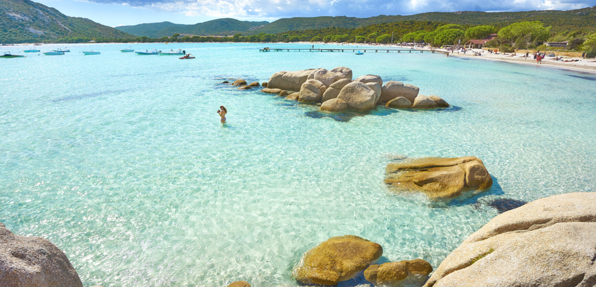 Et ses eaux cristallines