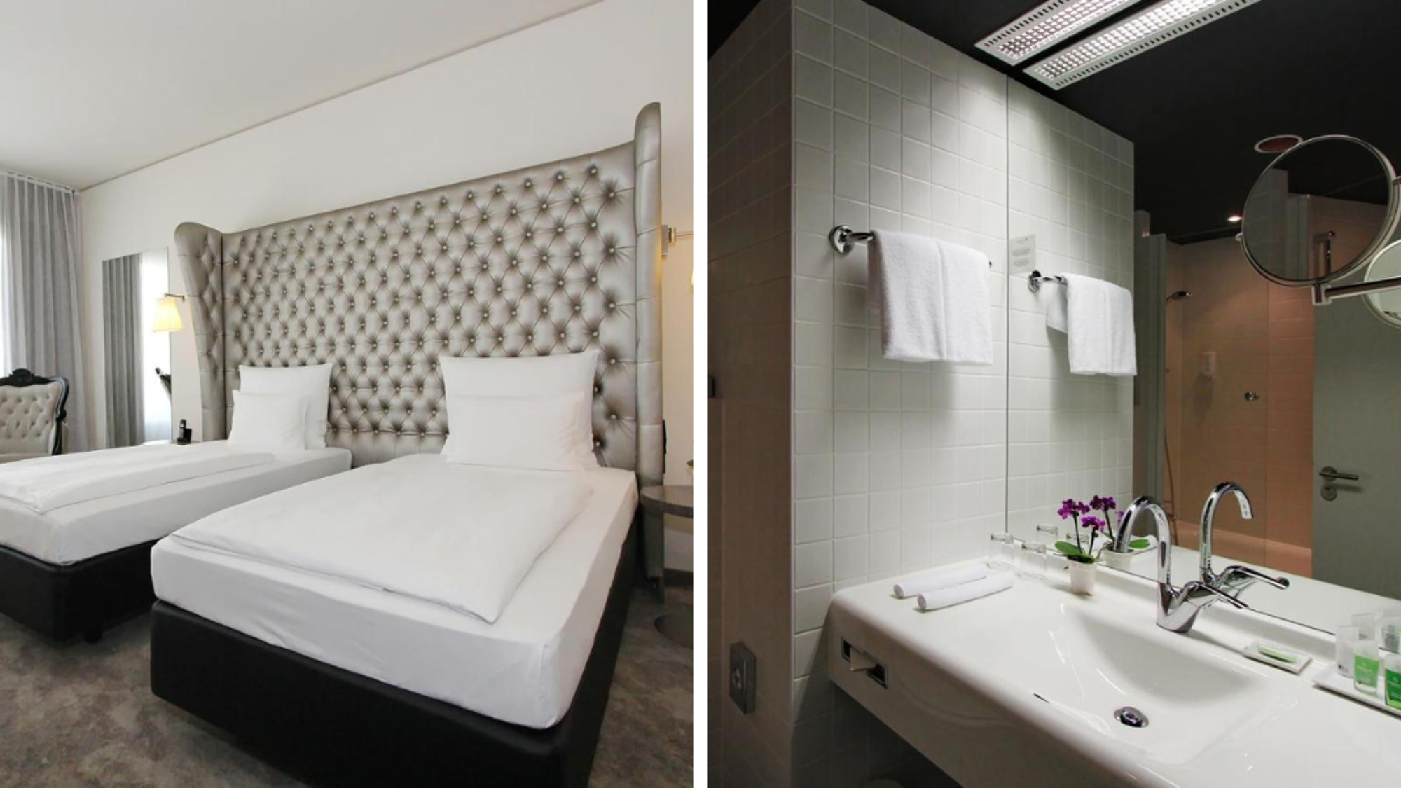 Le tout dans un hôtel idéalement situé : l'Arcotal John F.