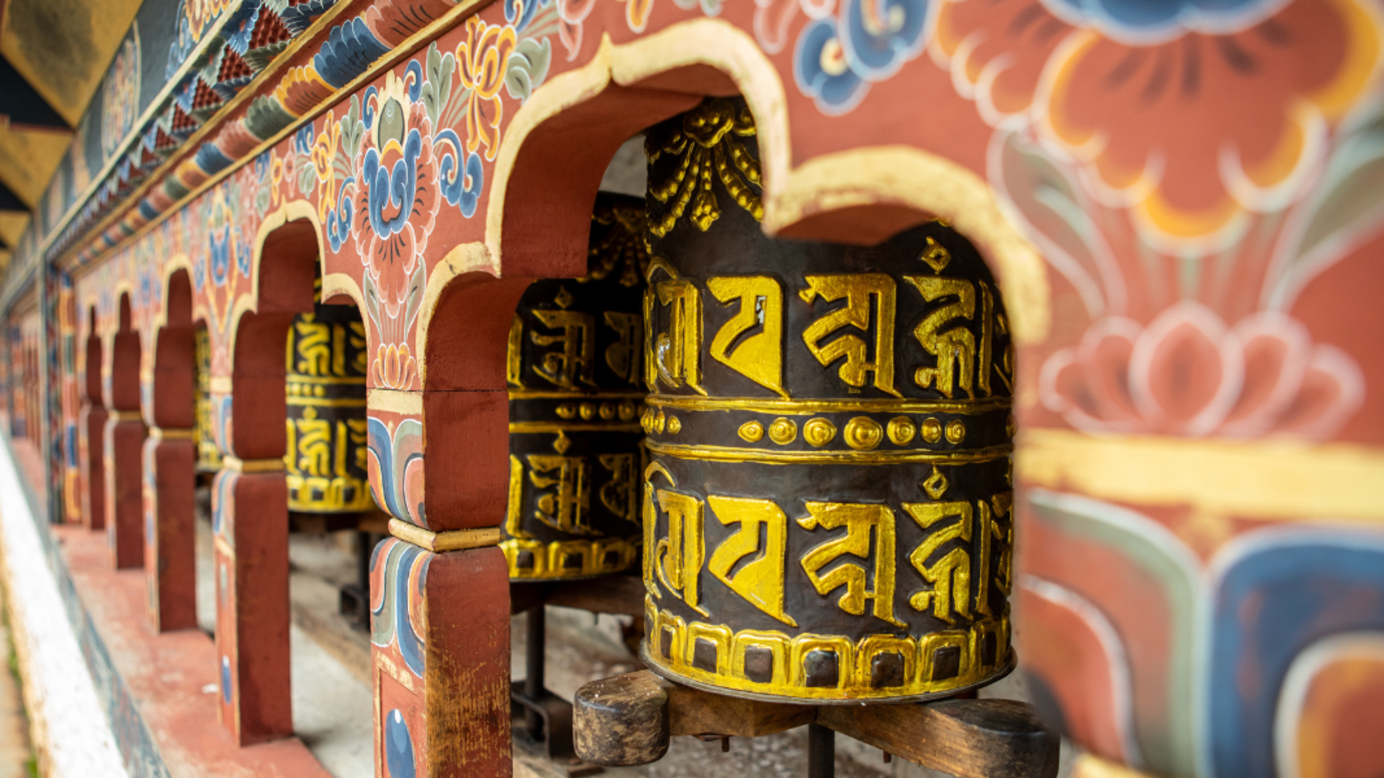Moulin à prières, Bhoutan