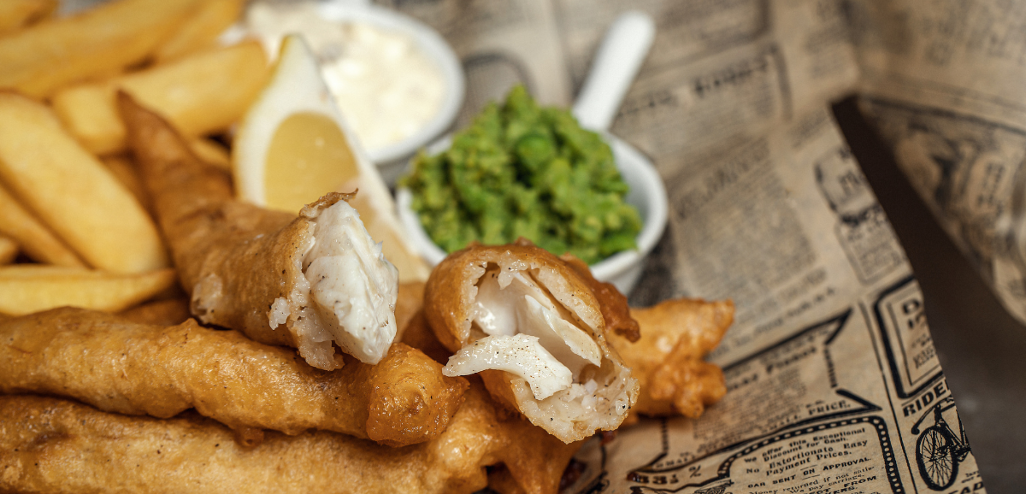 Et goûtez aux célèbres Fish & Chips !