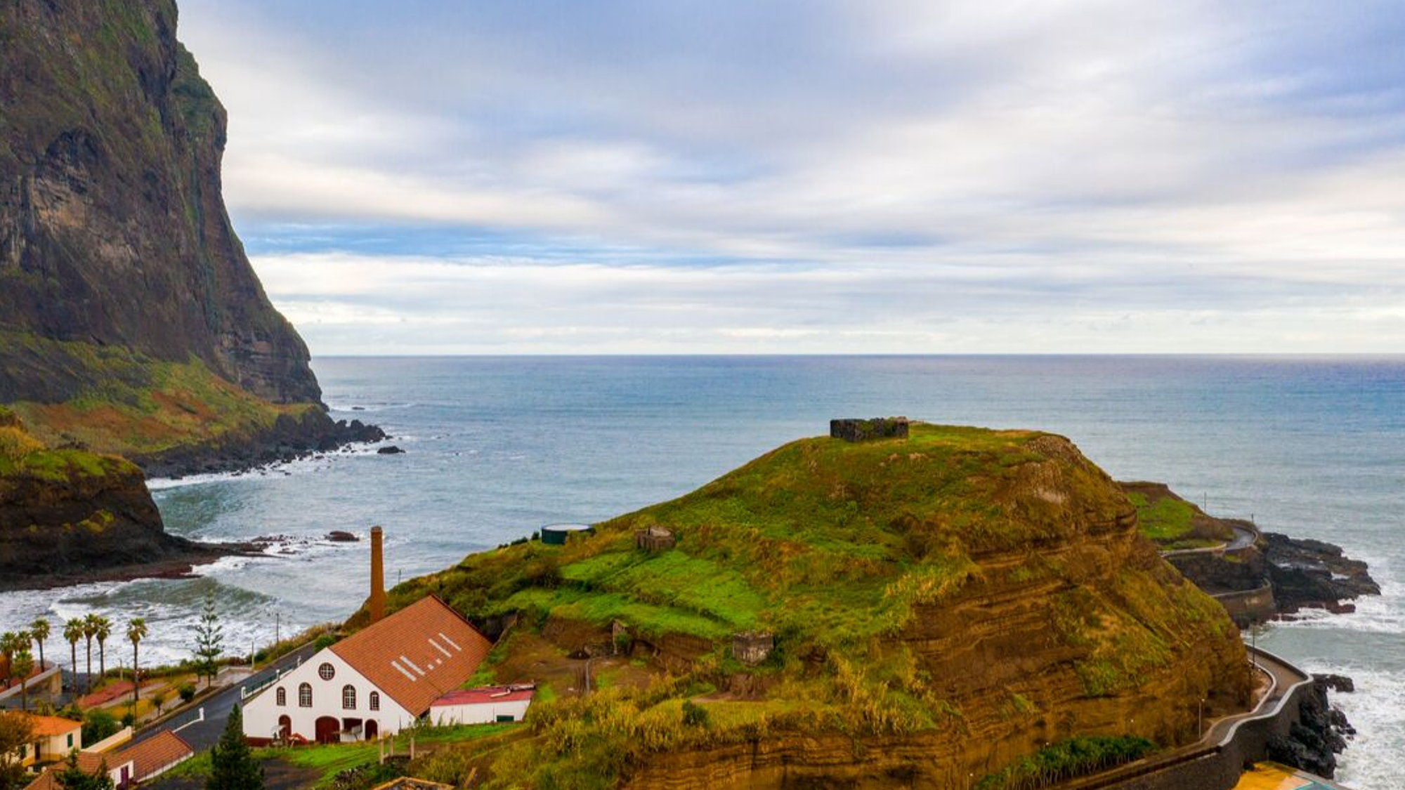 Et la jolie vue de Porto da Cruz