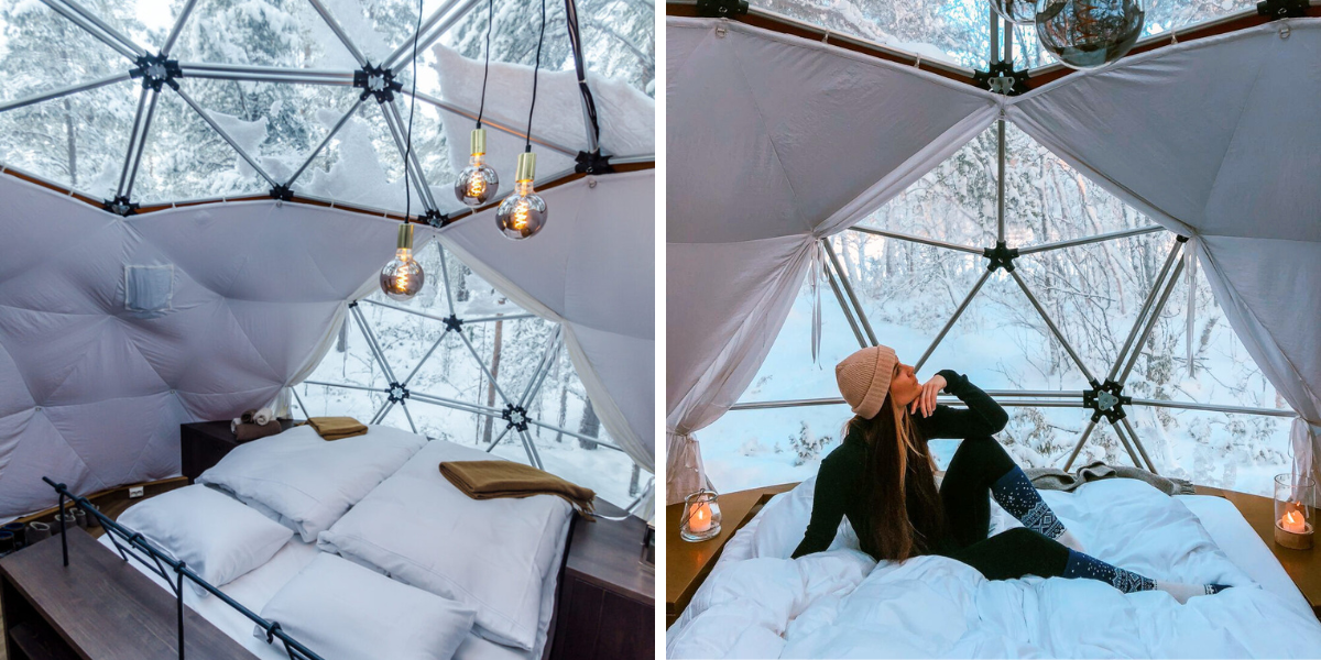 Vous serez aux premières loges pour observer les aurores boréales danser dans le ciel 