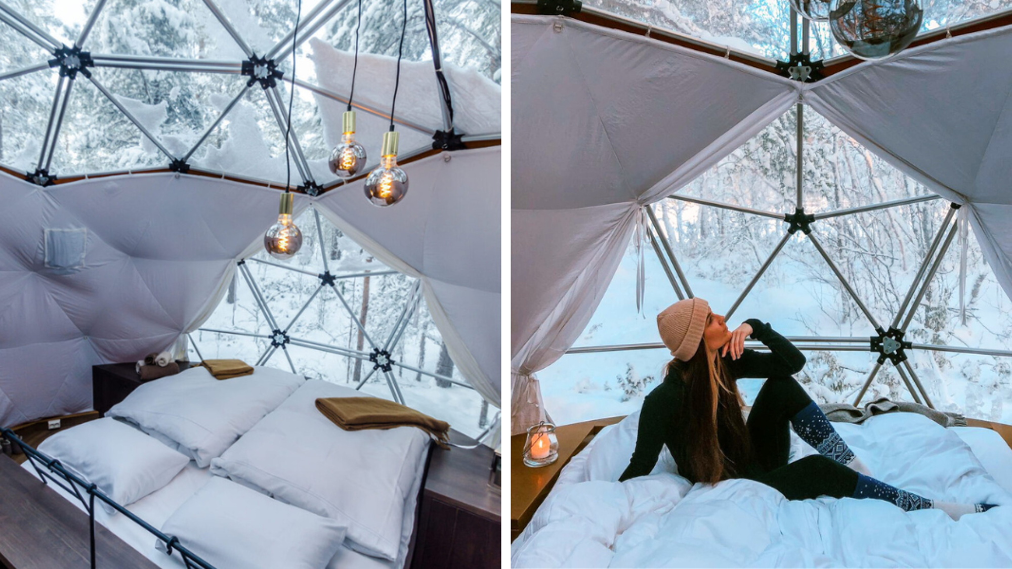 Vous serez aux premières loges pour observer les aurores boréales danser dans le ciel