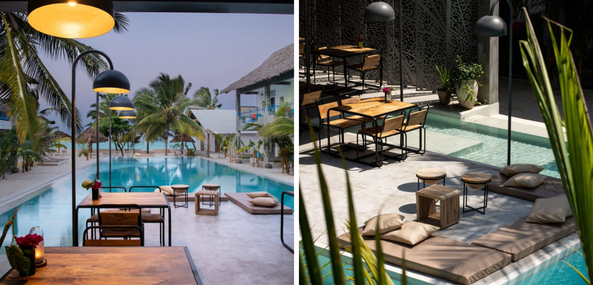 Et du restaurant en mode lounge