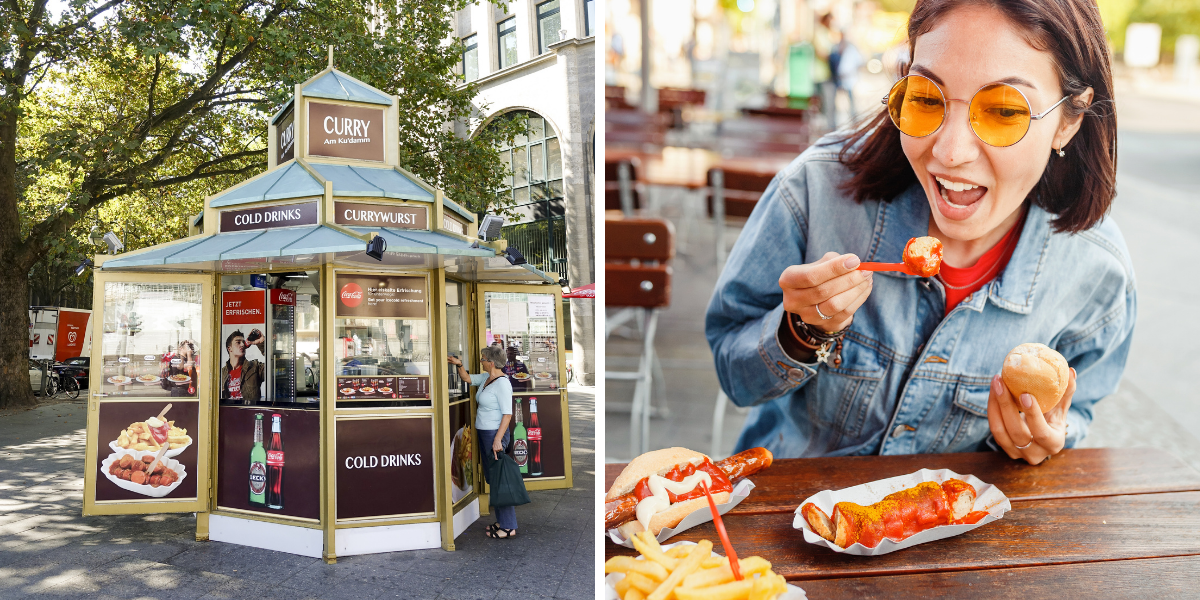 Ne manquez pas de goûter les Currywurst, spécialités locales !