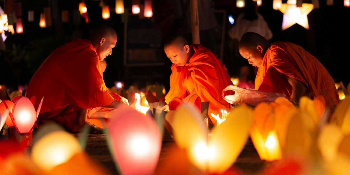 Fête des lumières, Luang Prabang, Laos 