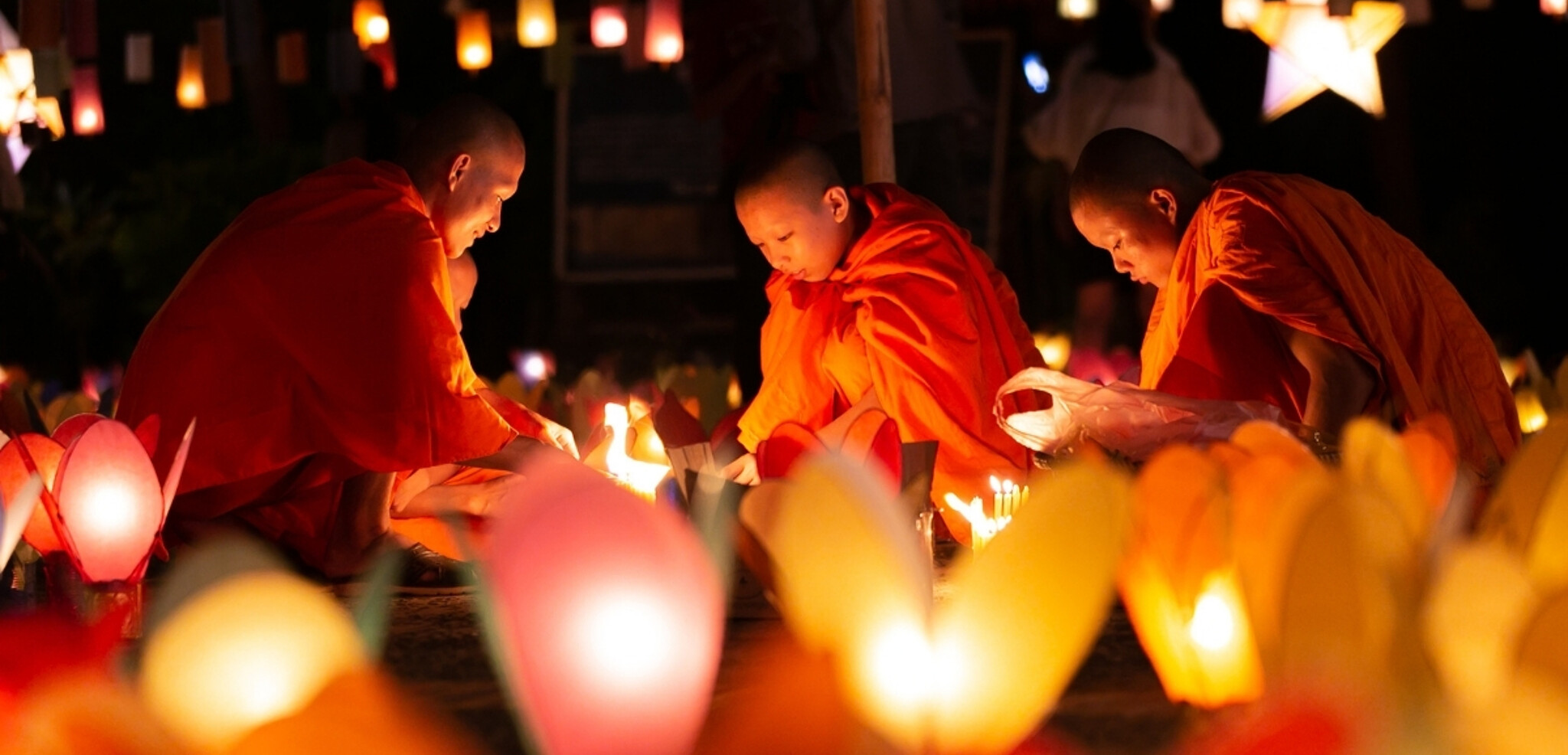 Fête des lumières, Luang Prabang, Laos