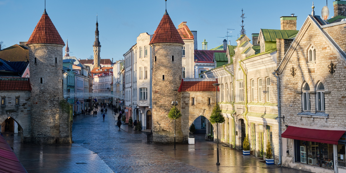 Les ruelles pittoresques du centre historique de Tallinn (en hiver) - jour 4 