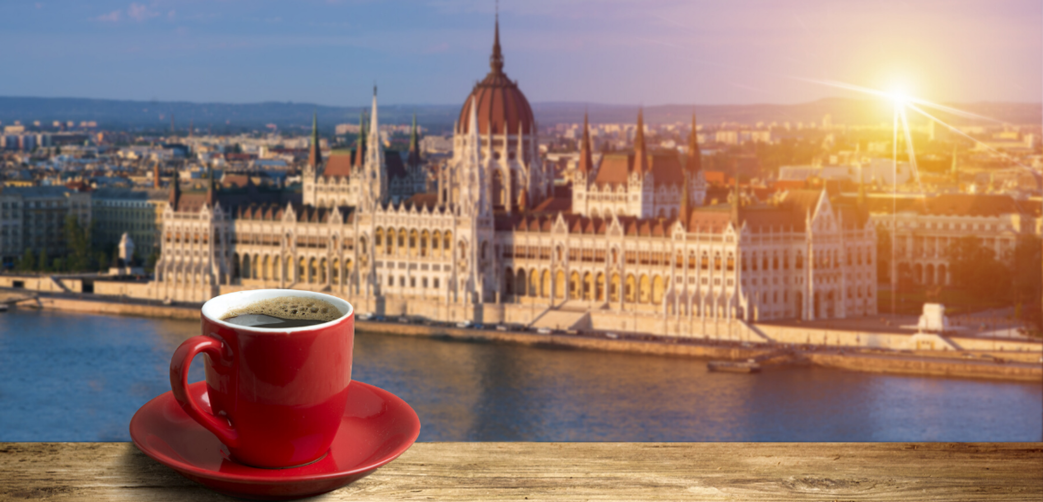 Un p'tit café avec vue sur le Parlement avant d'entamer la visite de la ville ?