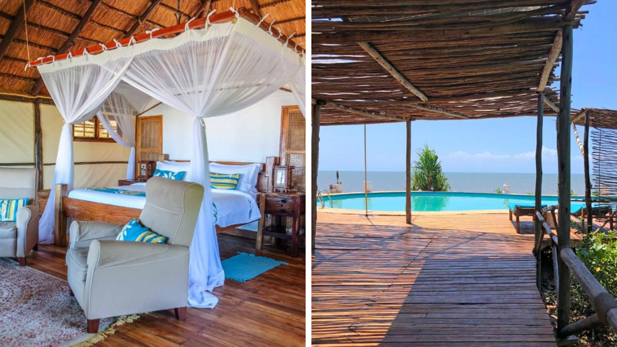 Avec nuit au Lodge Saadani avec piscine (en option)