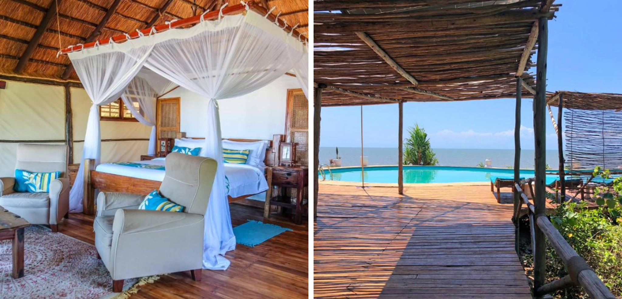 Avec nuit au Lodge Saadani avec piscine (en option)