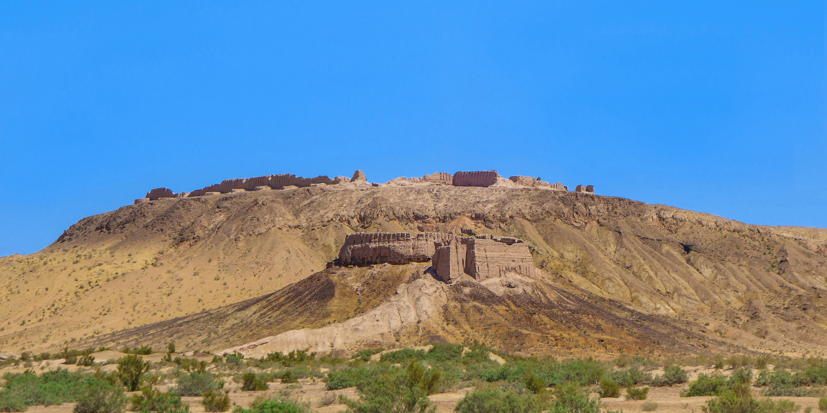 Forteresse Ayaz-Kala, désert Kyzyl Kum