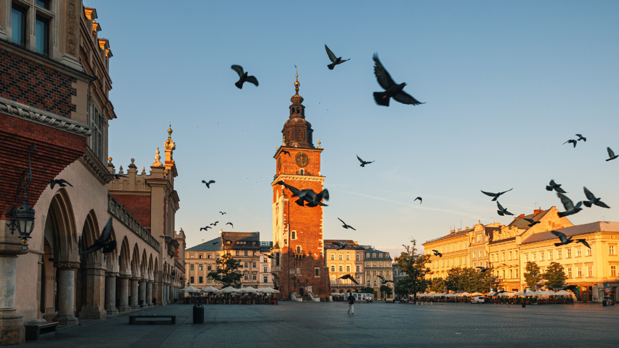 La découverte de Cracovie et sa place centrale - jours 1 à 4