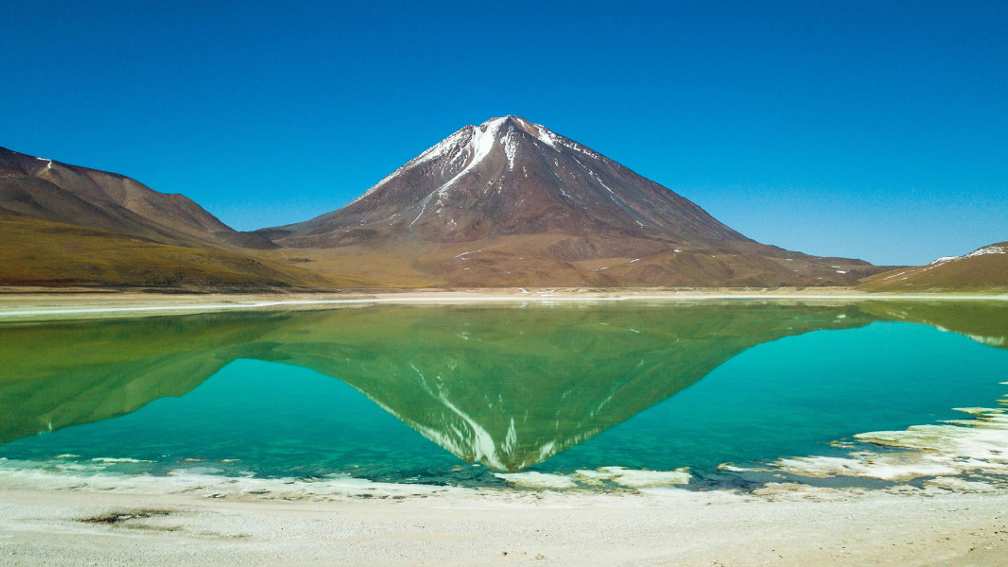 Direction le Chili et la Laguna Verde