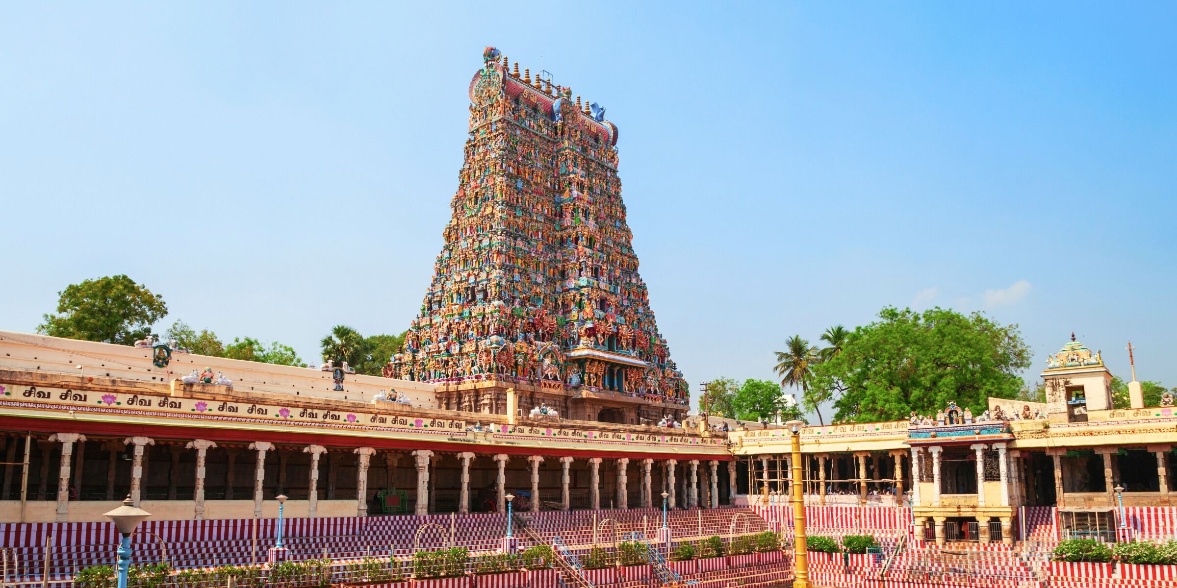 Temple Attukal Bhagavathy, Kerala, Inde