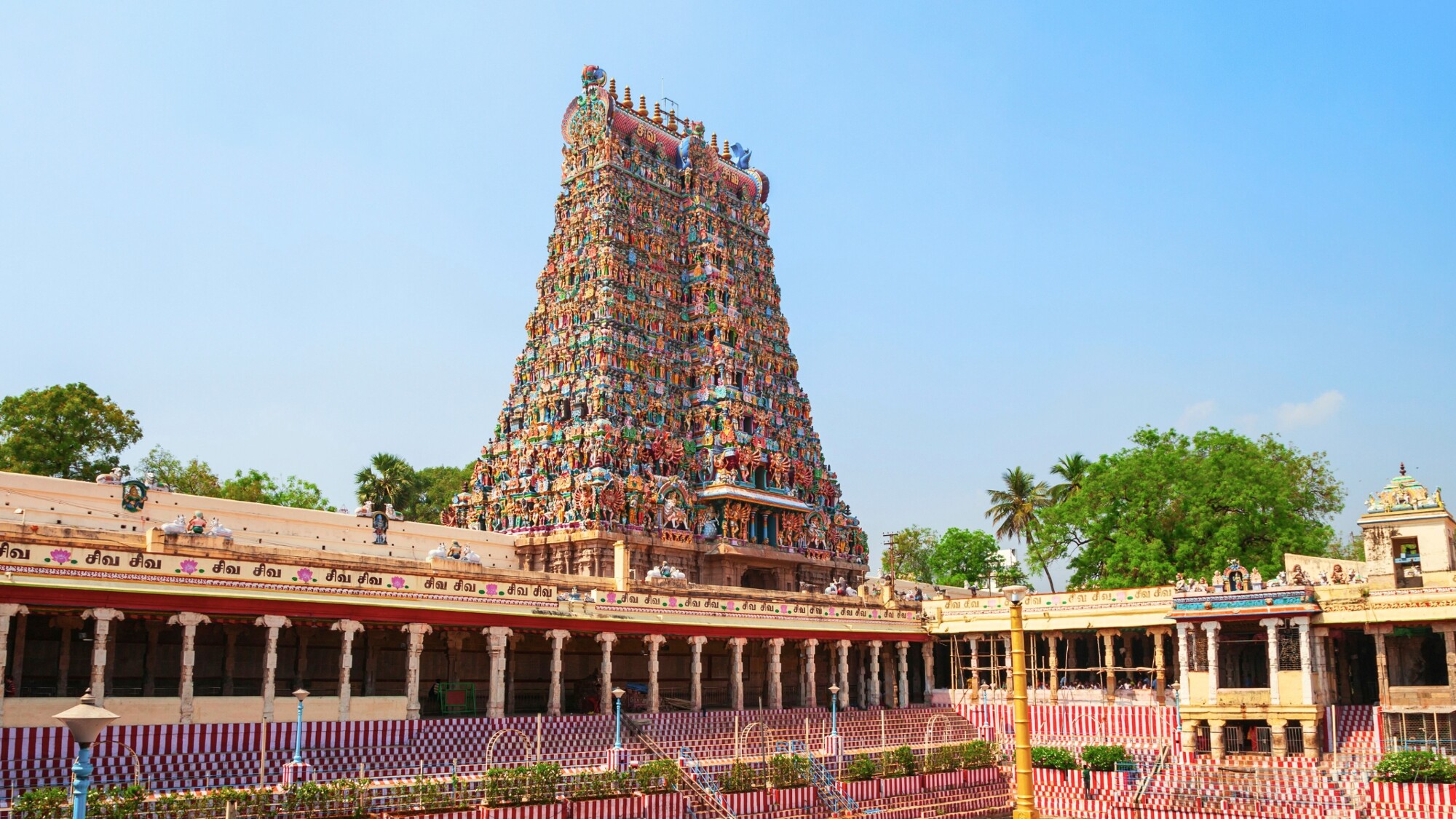 Temple Attukal Bhagavathy, Kerala, Inde
