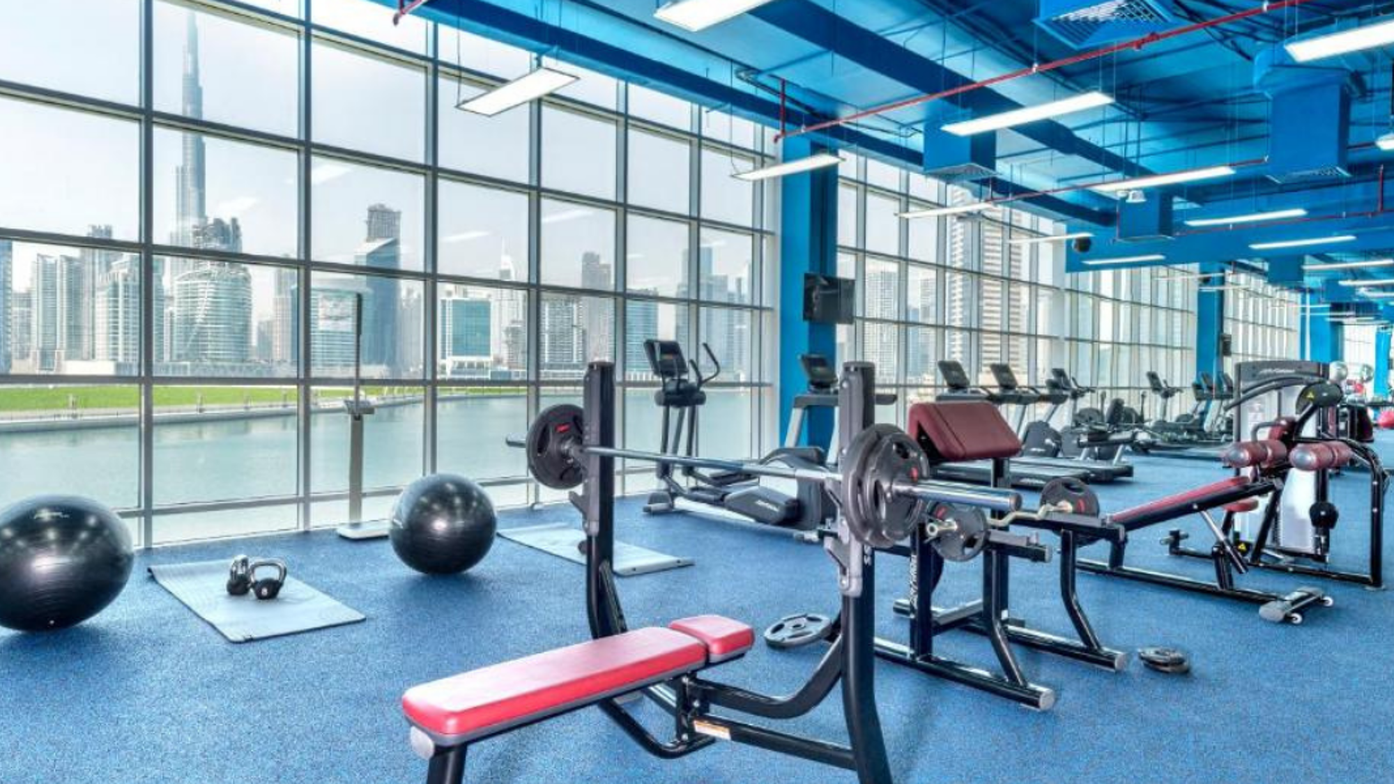 Ou fitness à la salle de sport