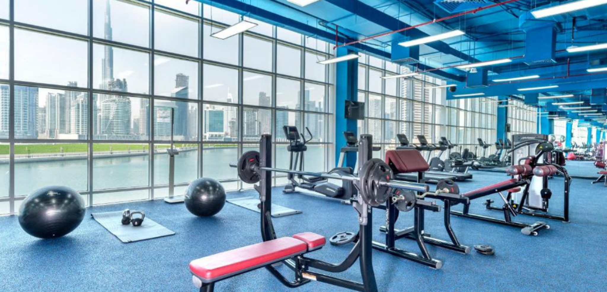 Ou fitness à la salle de sport