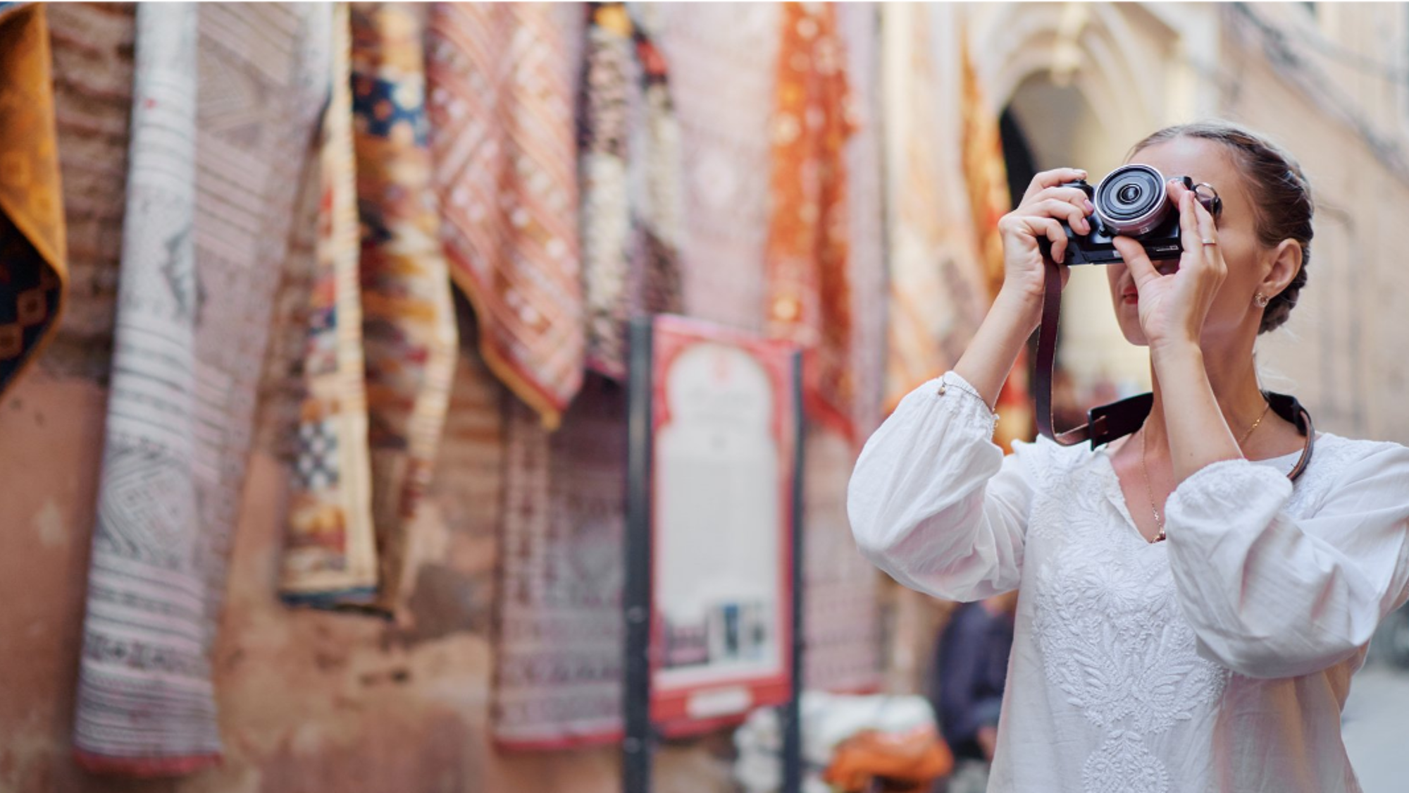 Entre visites de la médina de Marrakech