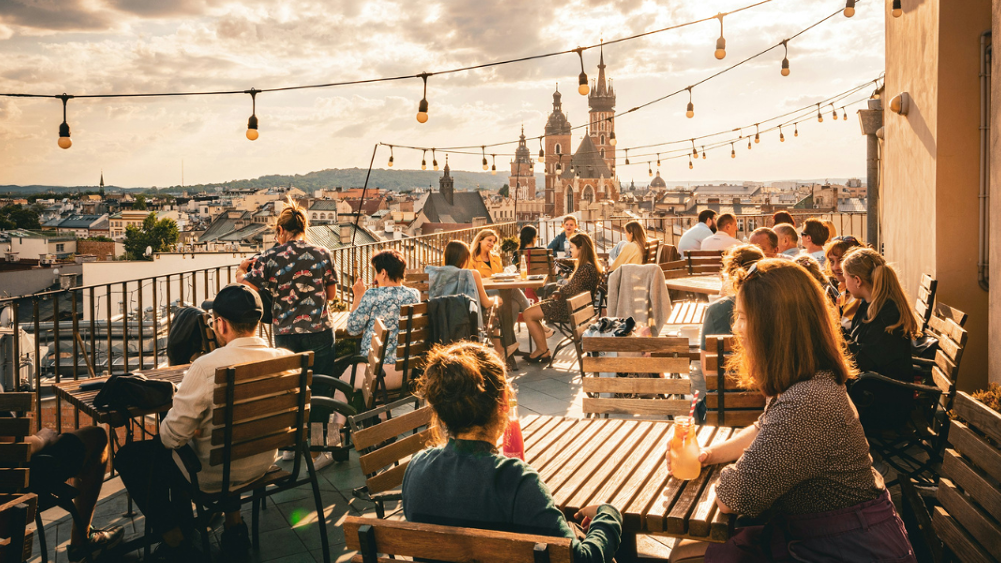 Une pause apéro dans l'un des nombreux bars de Cracovie - jours 1 à 4