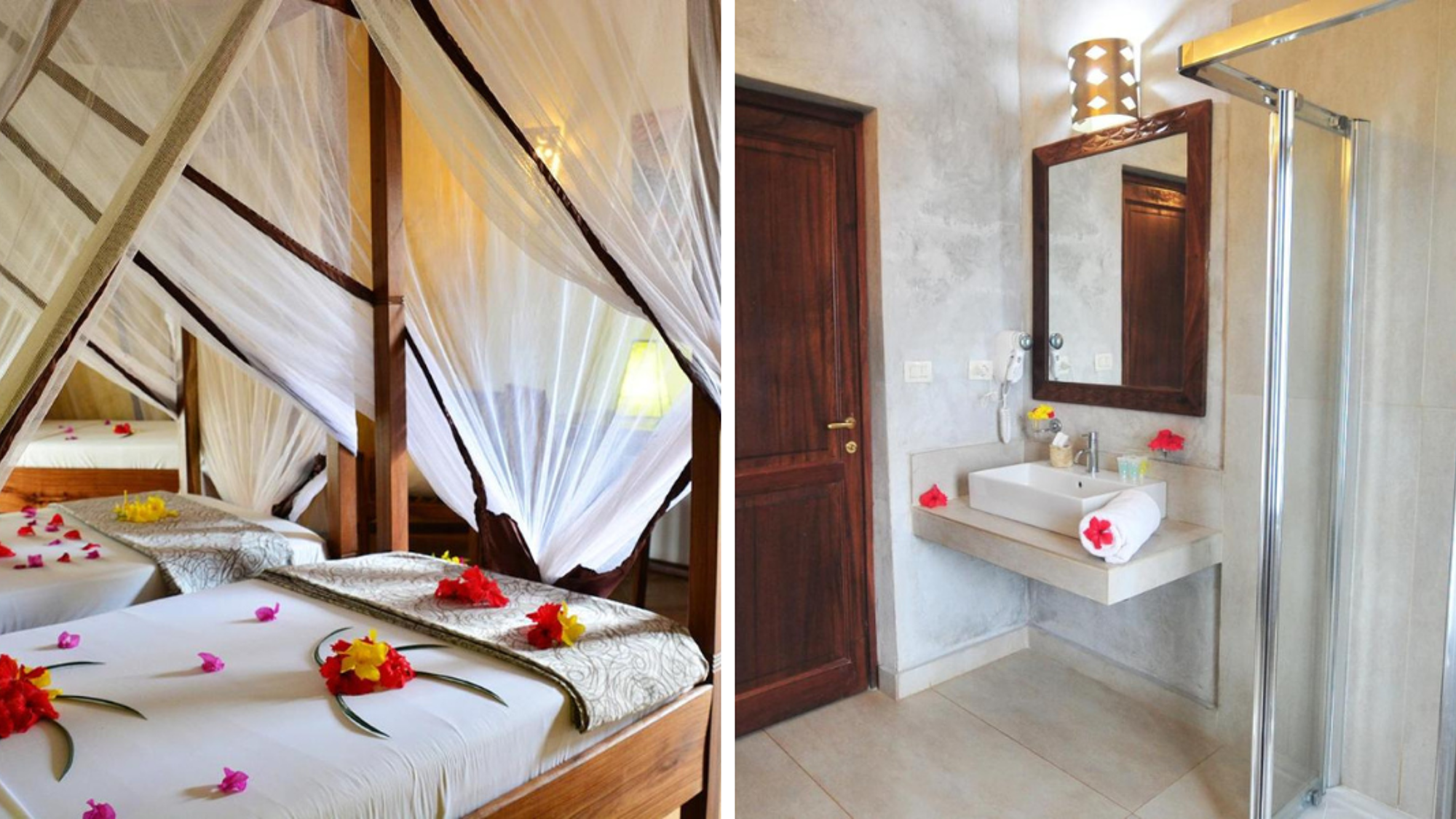 Des chambres confortables à partager entre Copines : Hôtel Voi Kiwengwa Resort (ou similaire)