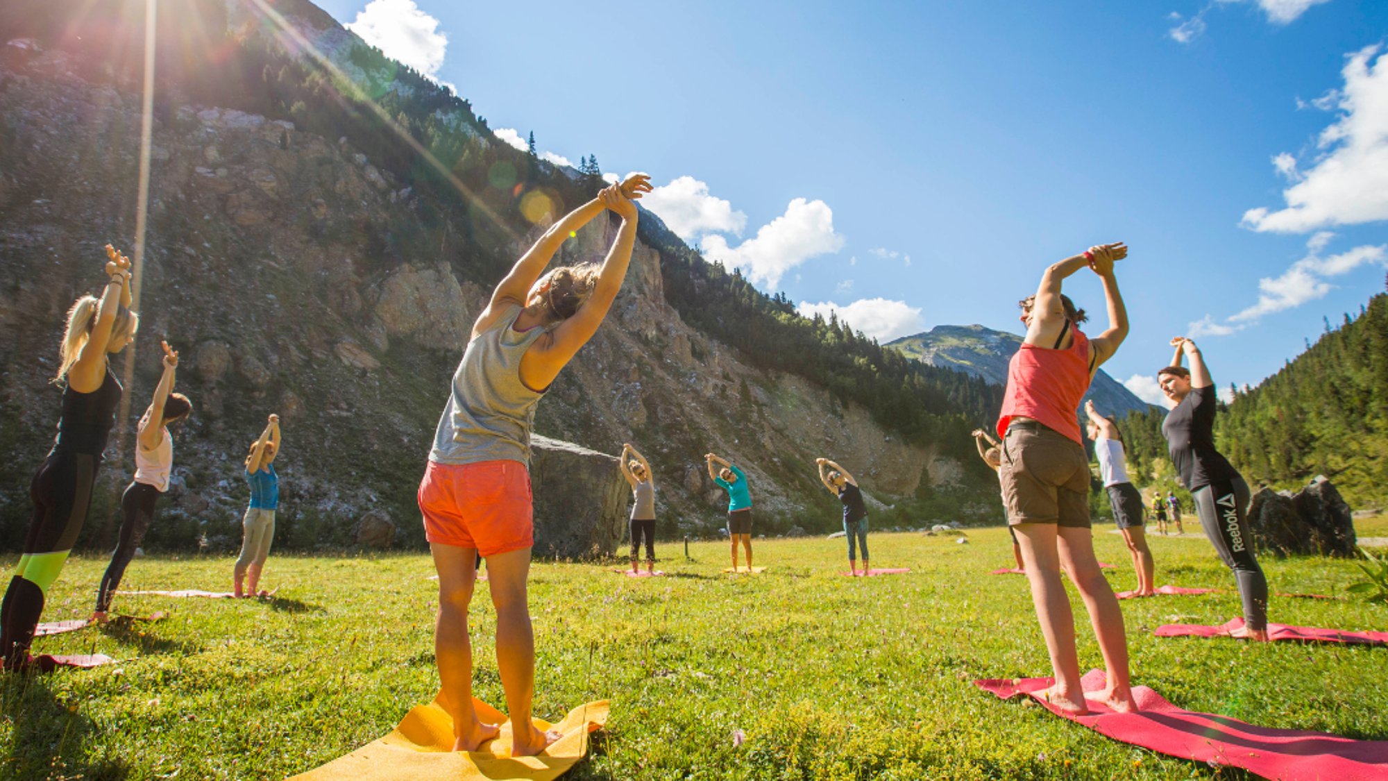 Des séances de yoga en pleine nature - jours 1 à 6