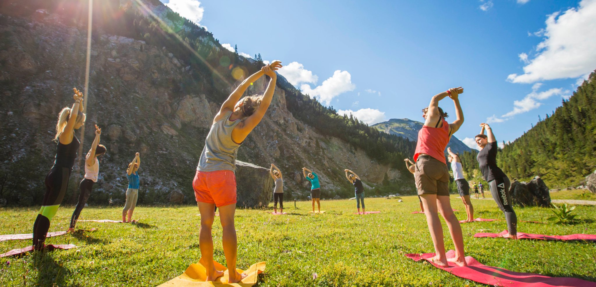 Des séances de yoga en pleine nature - jours 1 à 6