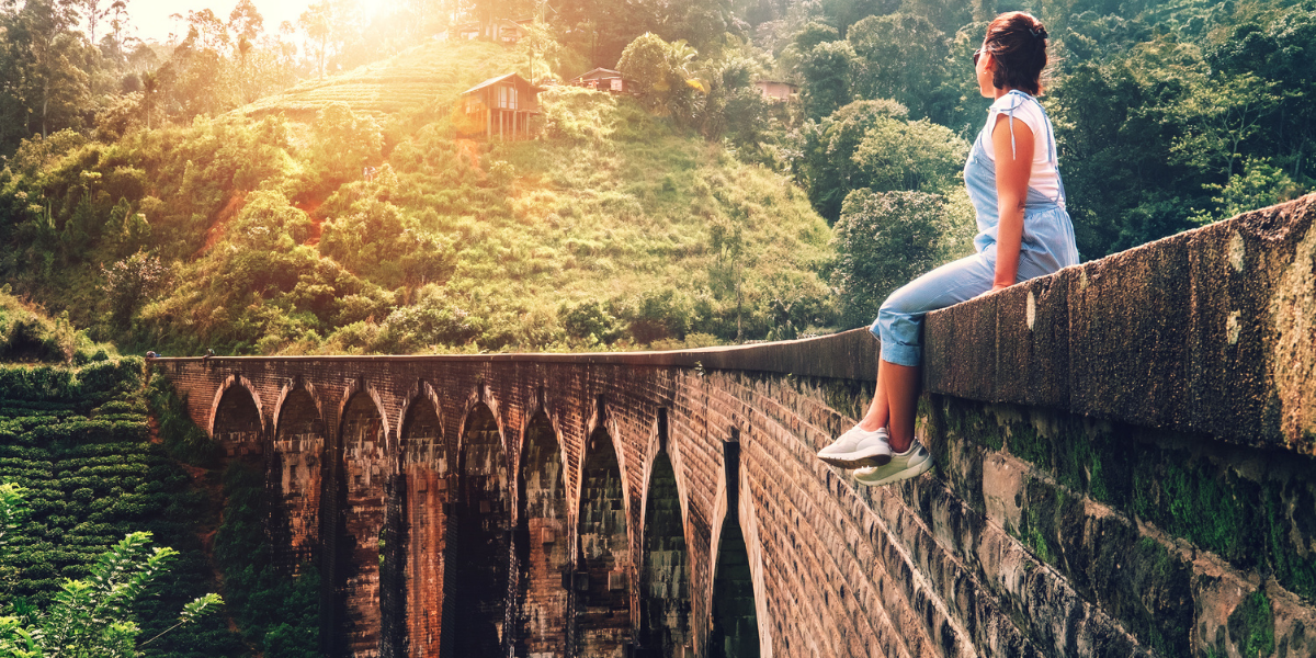 La pause photo au Pont des 9 Arches, Ella, jour 7