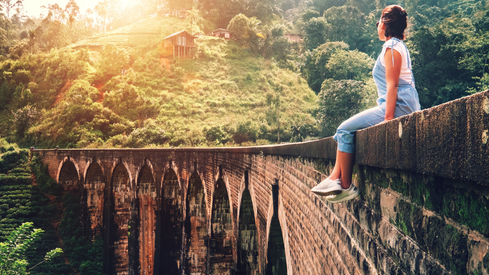 La pause photo au Pont des 9 Arches, Ella, jour 7