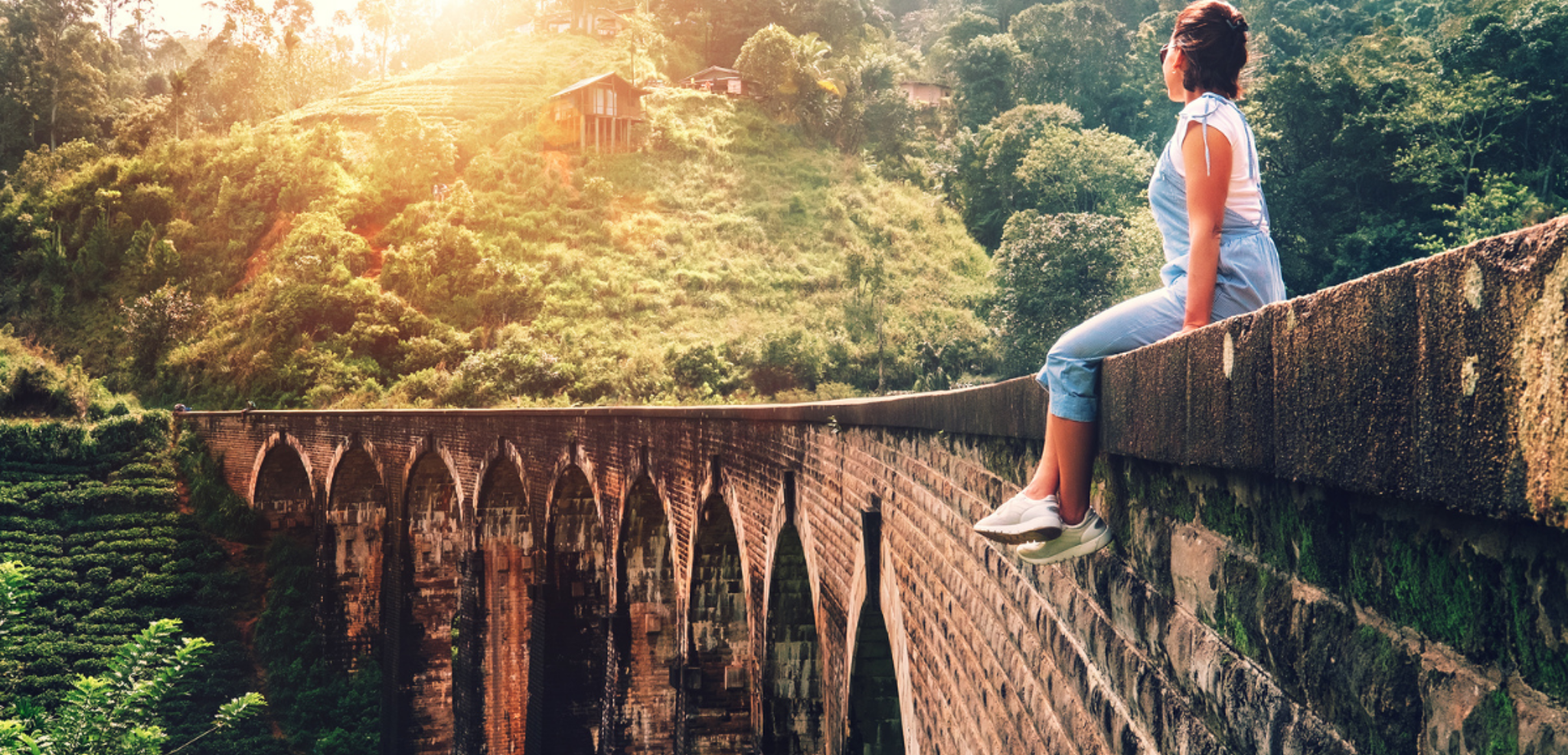 La pause photo au Pont des 9 Arches, Ella, jour 7