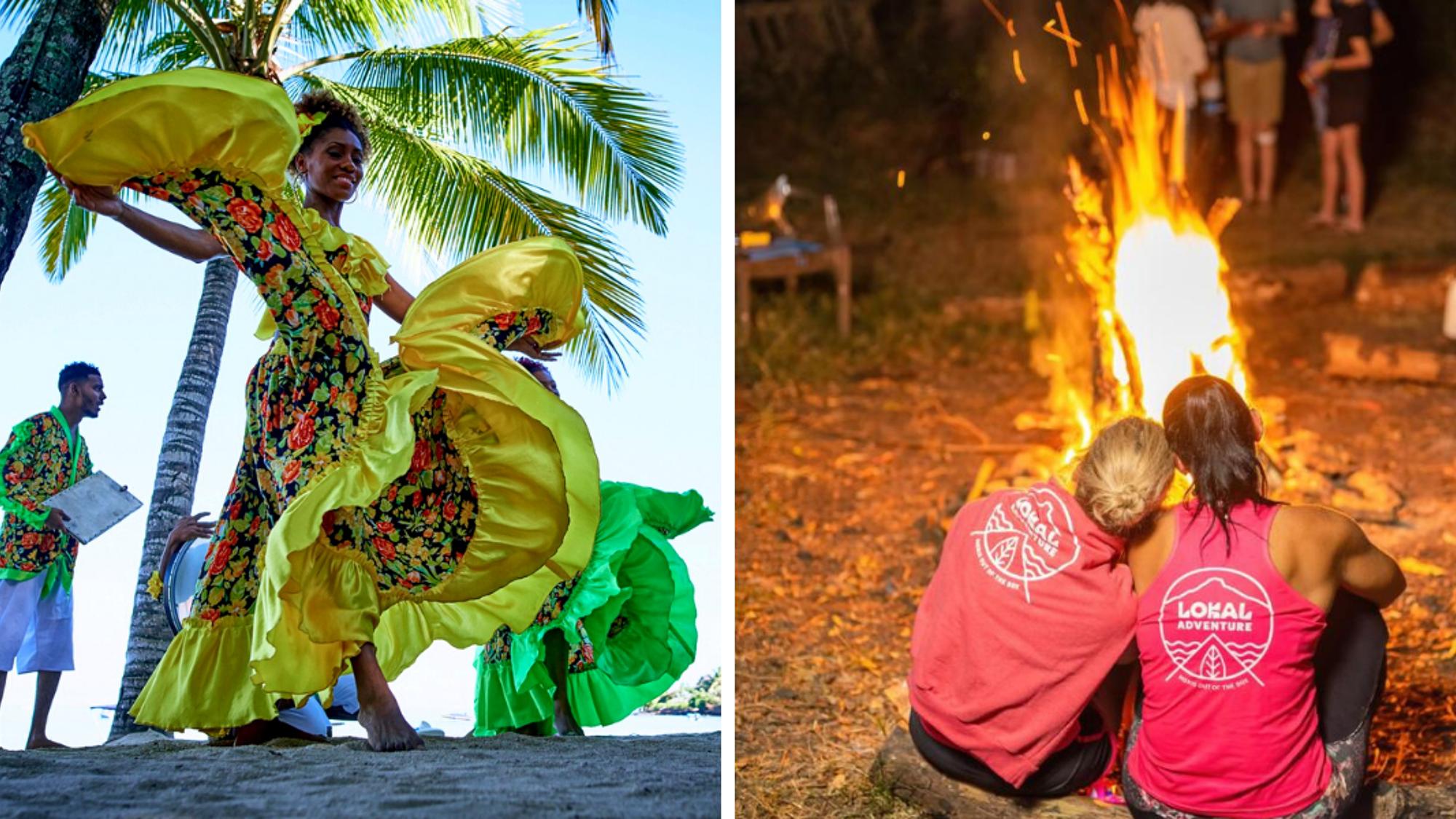 Profitez d'une parenthèse magique lors d'un feu de camp au rythme du sega