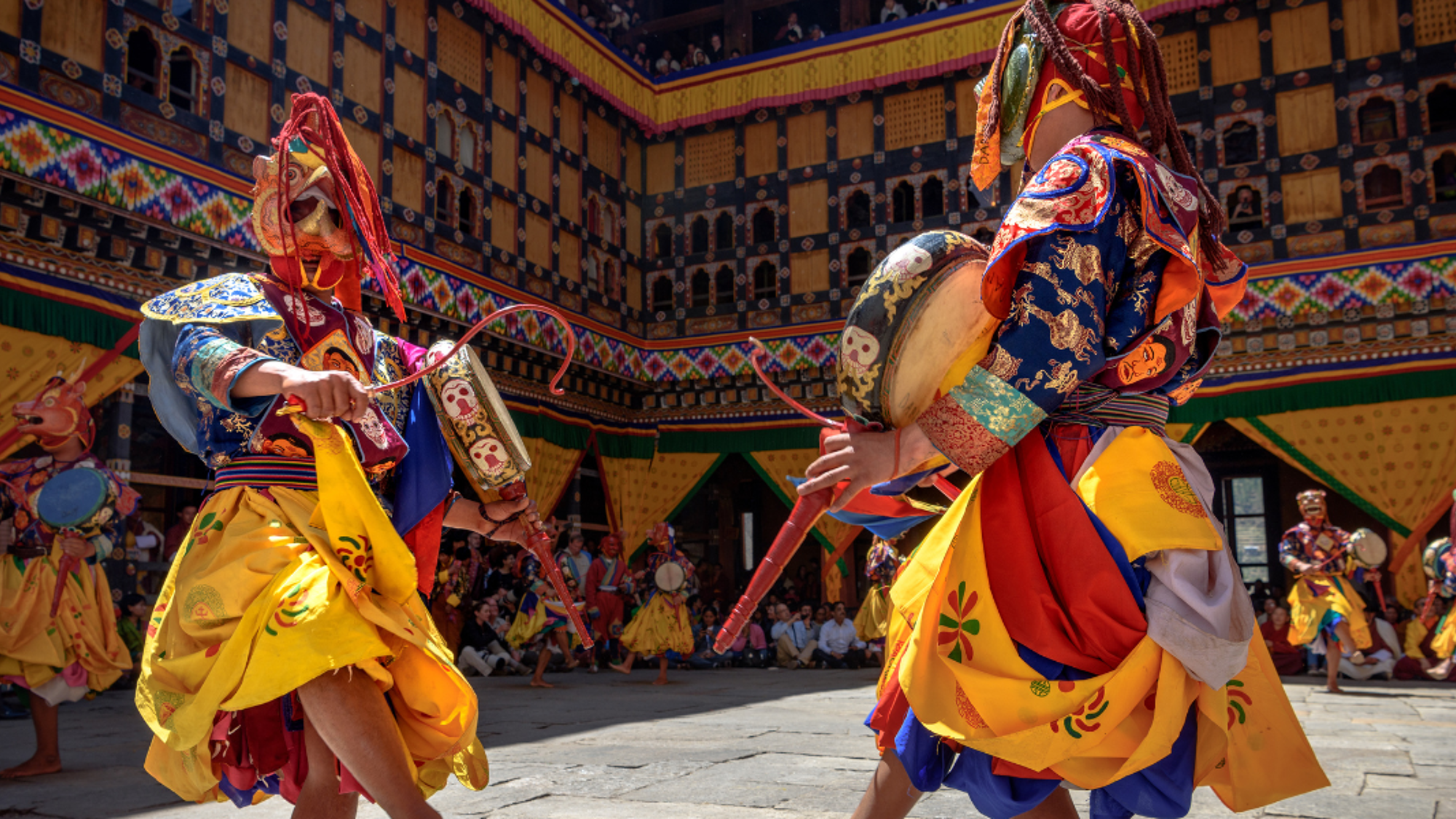 Festival Tsechu, Bhoutan