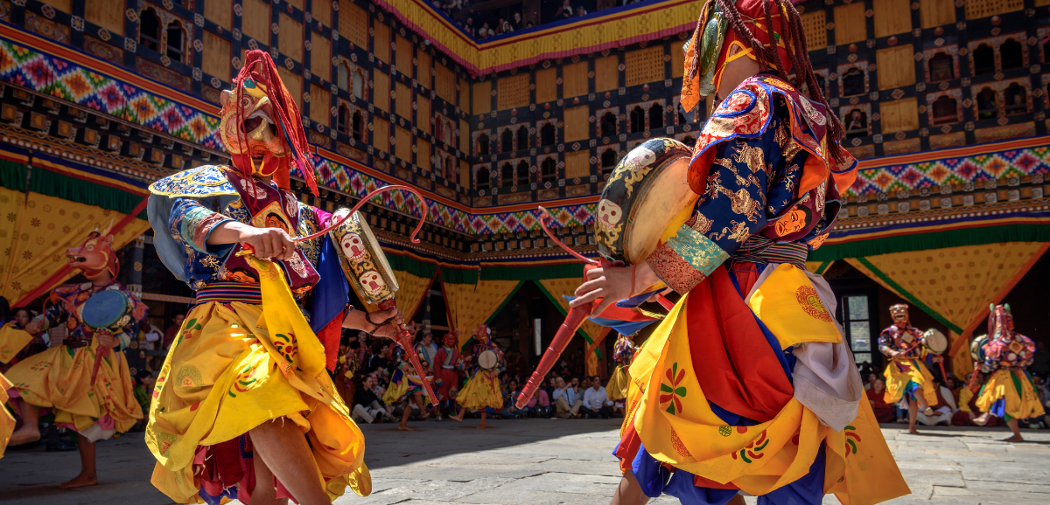 Festival Tsechu, Bhoutan