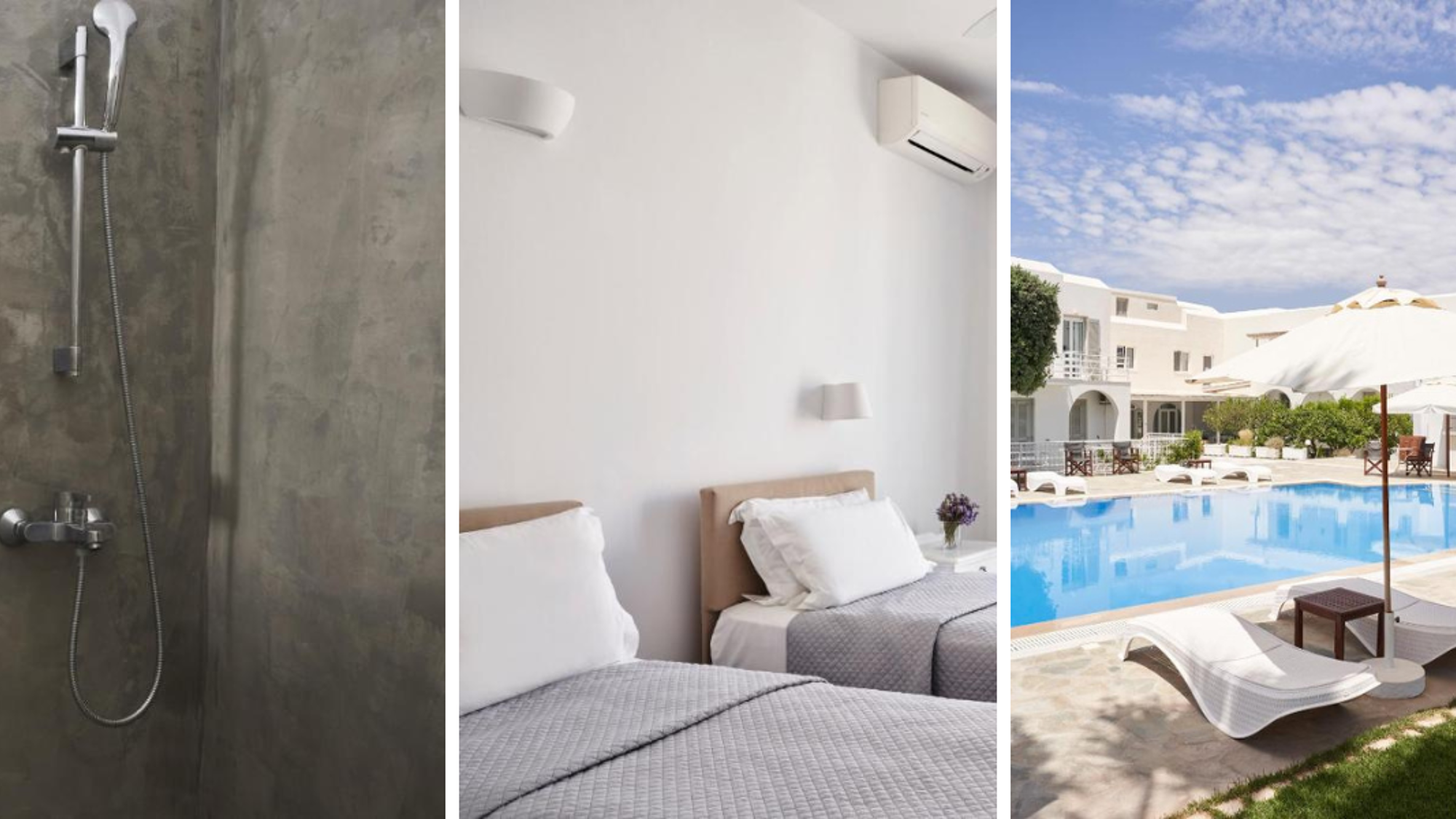 Votre hôtel à Paros : Polos Hotel Paros (ou similaire, selon date de départ) - jours 5 et 6