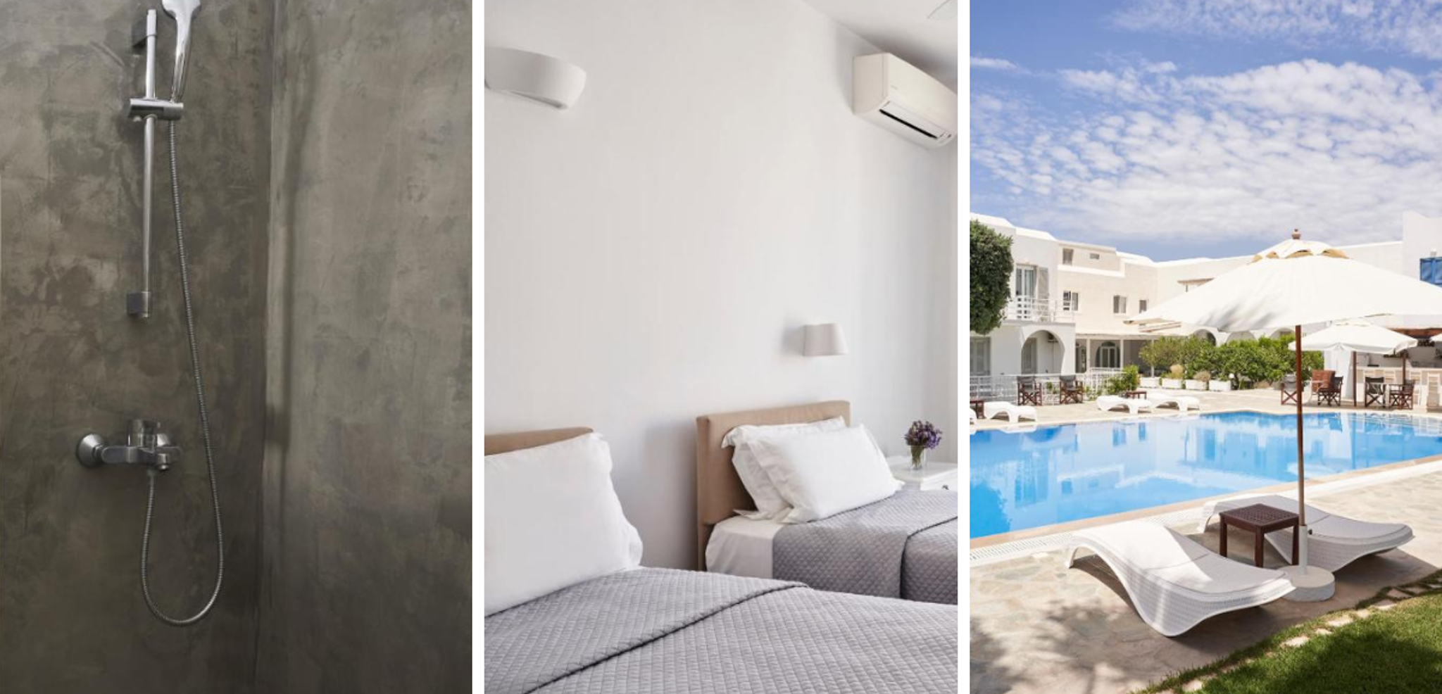 Votre hôtel à Paros : Polos Hotel Paros (ou similaire, selon date de départ) - jours 5 et 6