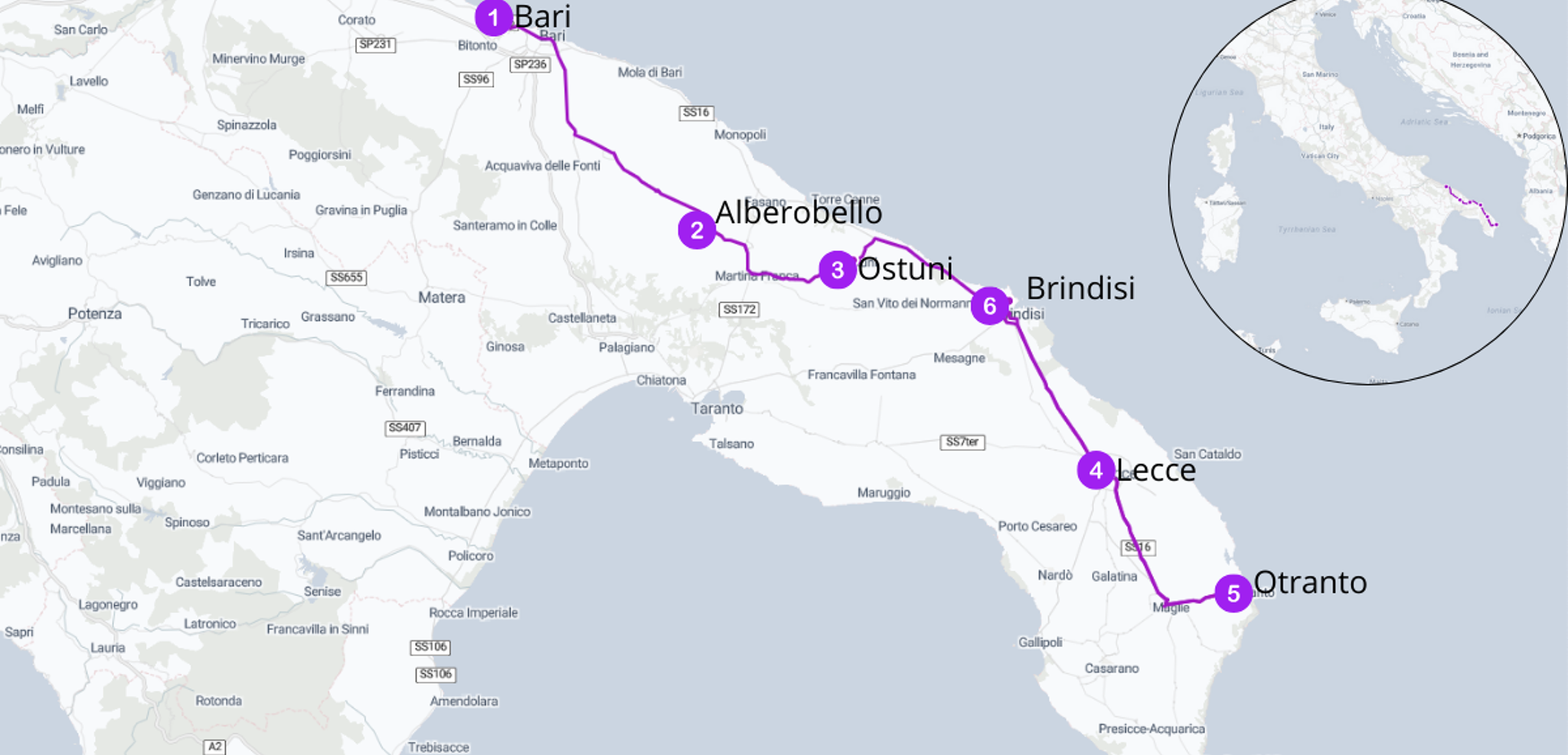 Votre itinéraire entre charme et découvertes