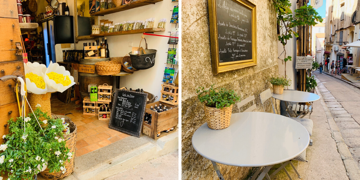 Faites un tour dans les jolies boutiques et prenez un petit verre en terrasse