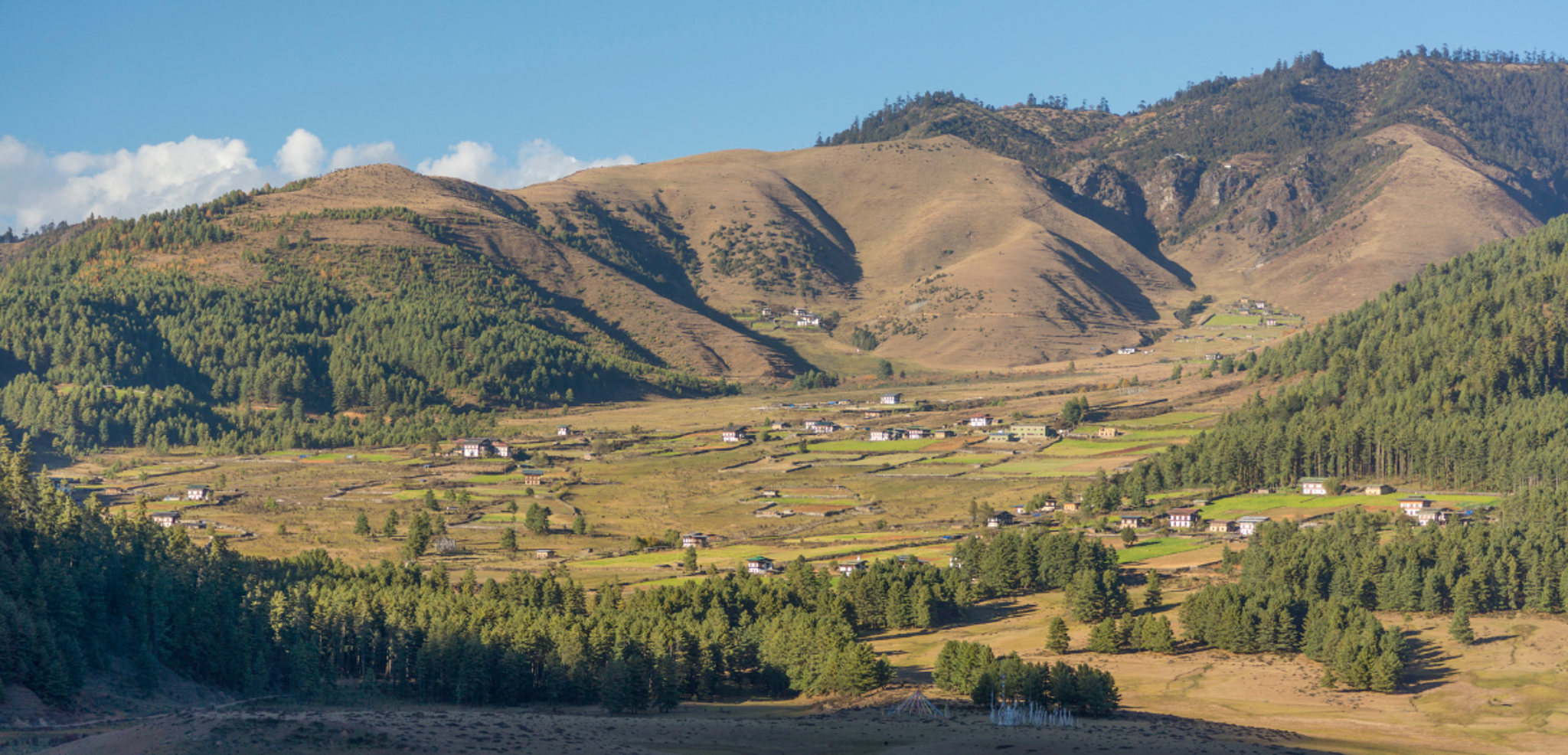 Vallée de Phobjikha, Bouthan