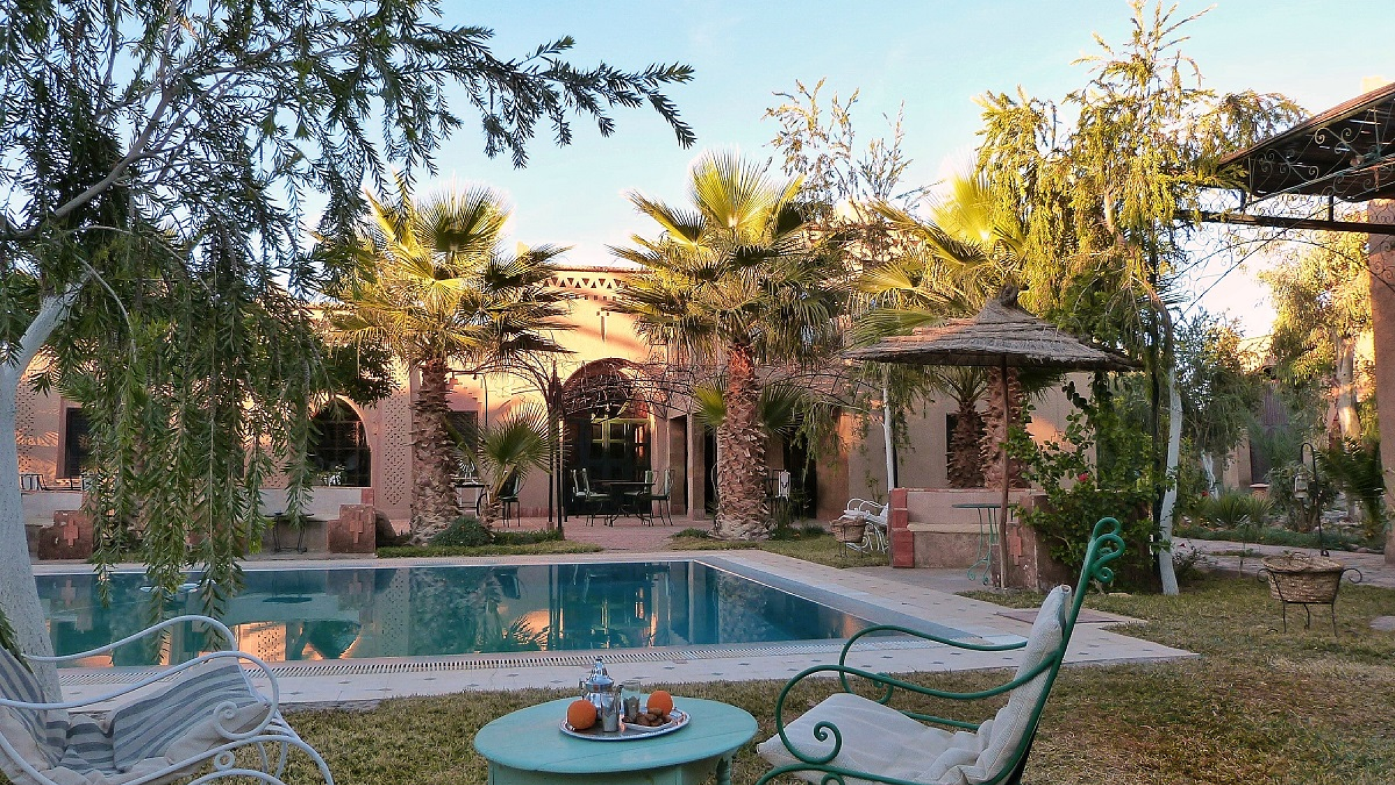 Dans un cadre relaxant en accord avec la nature !