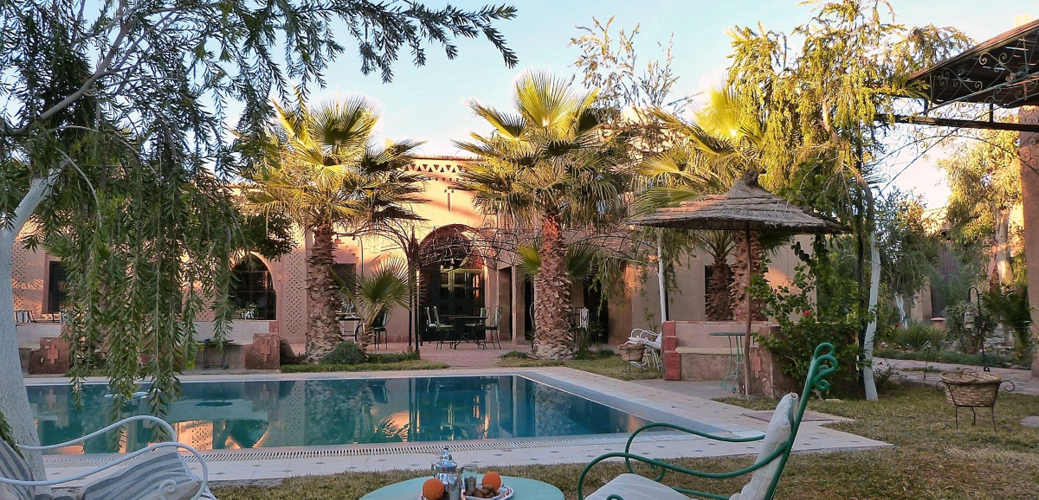 Dans un cadre relaxant en accord avec la nature !