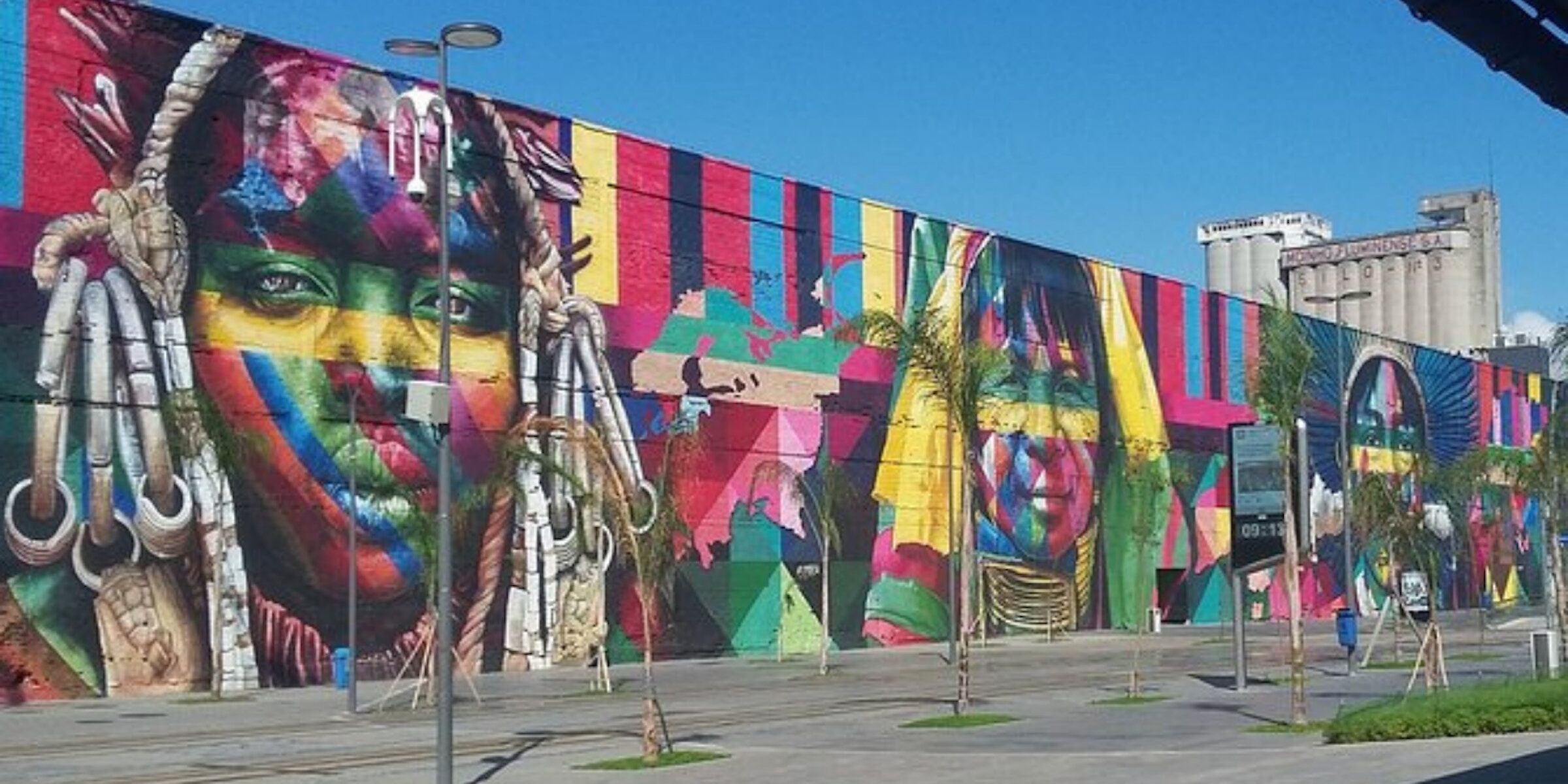 Les oeuvres de street art du Boulevard Olympique 