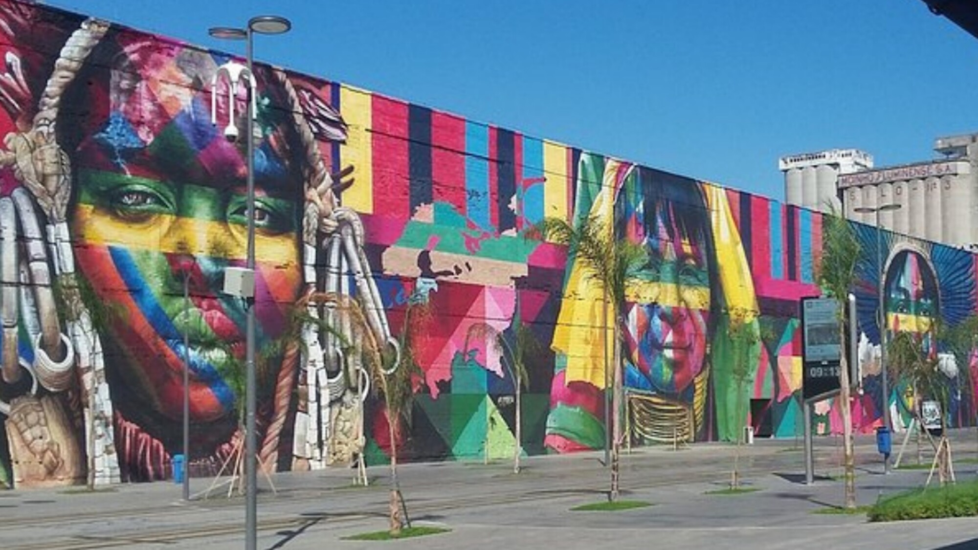 Les oeuvres de street art du Boulevard Olympique