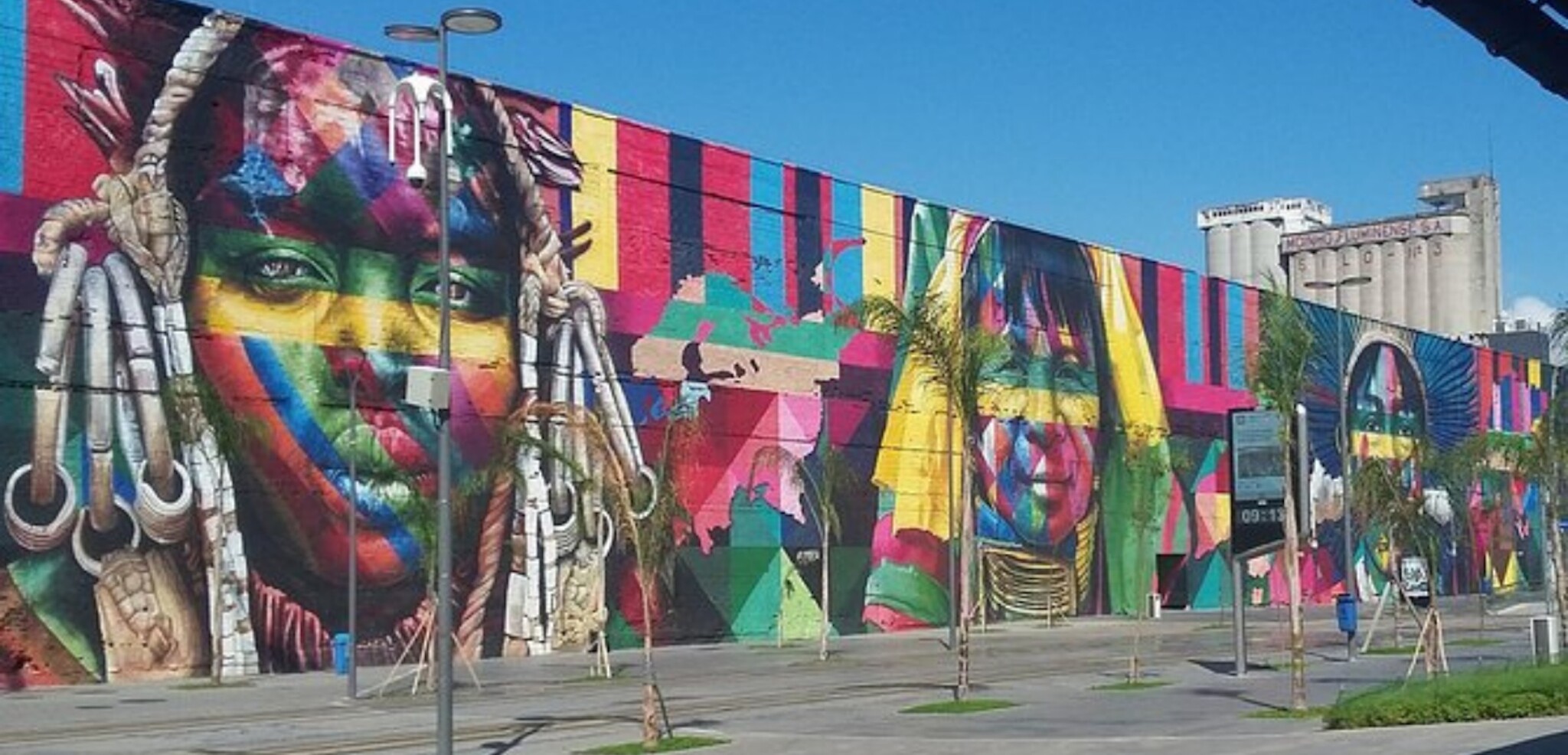 Les oeuvres de street art du Boulevard Olympique