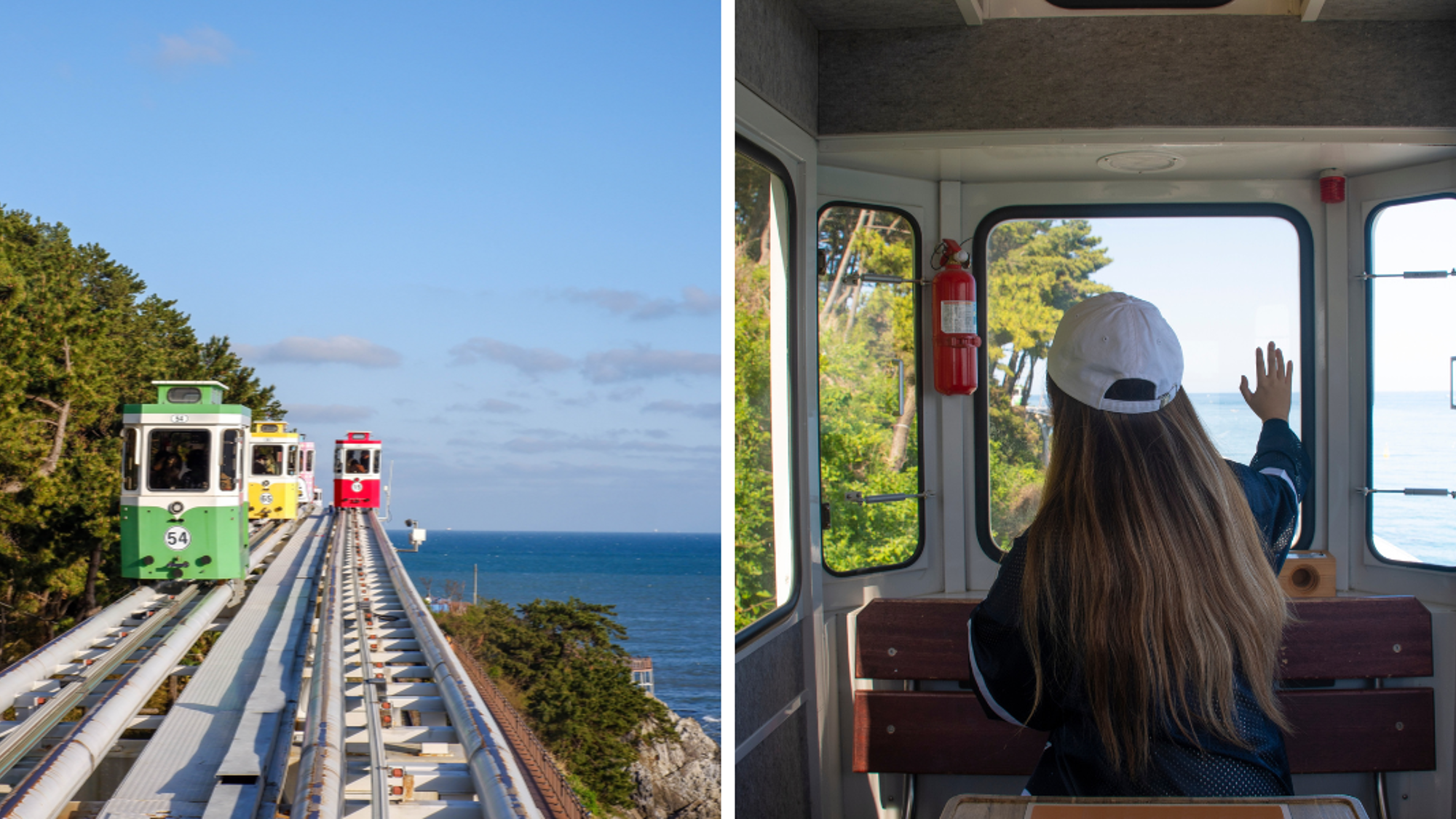 Et admirez les paysages de Busan depuis la Sky Capsule