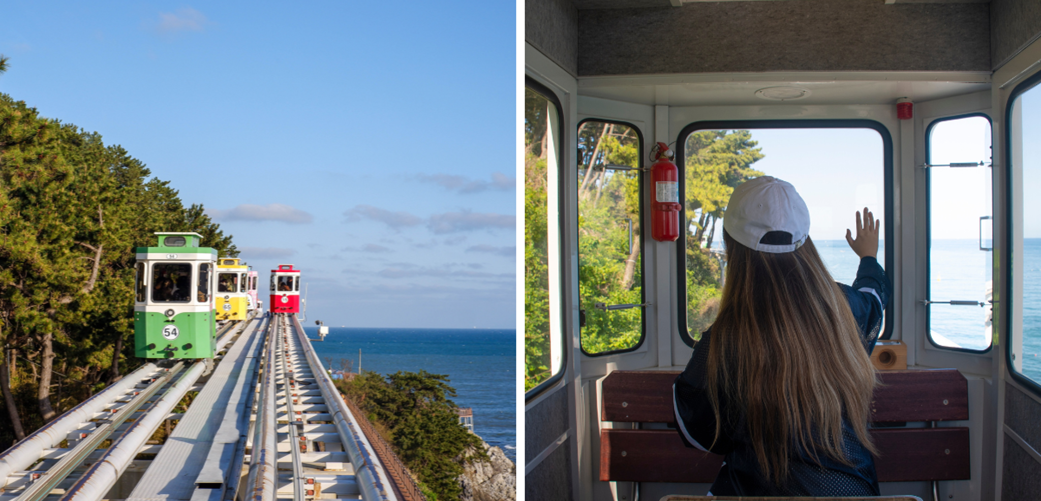 Et admirez les paysages de Busan depuis la Sky Capsule
