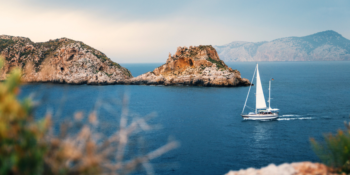 Sortie en mer sur un voilier, Majorque, Espagne