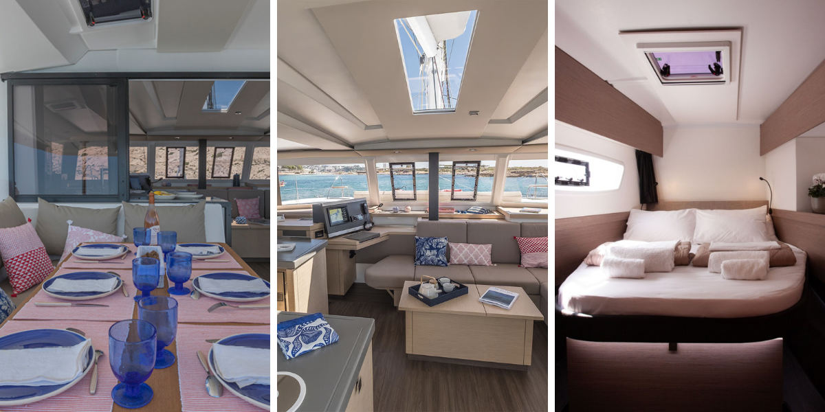 L'intérieur de votre bateau tout confort