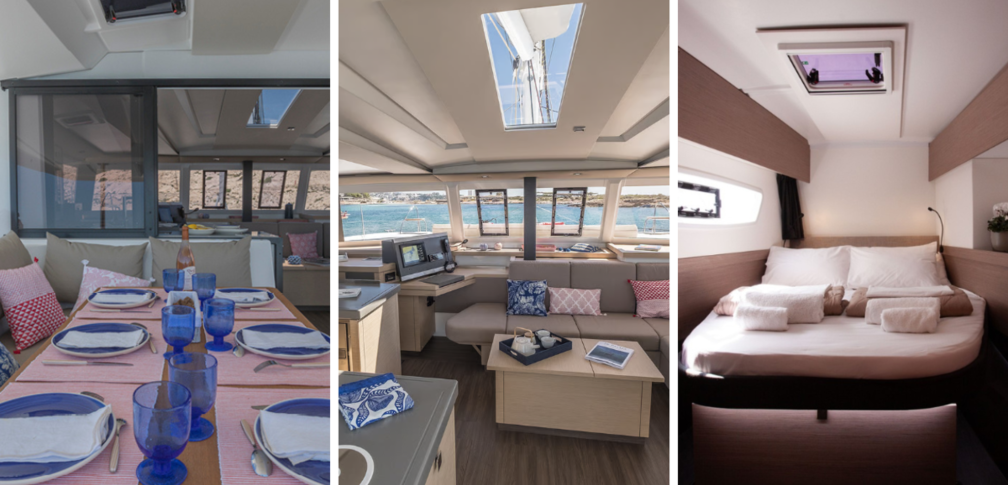 L'intérieur de votre bateau tout confort