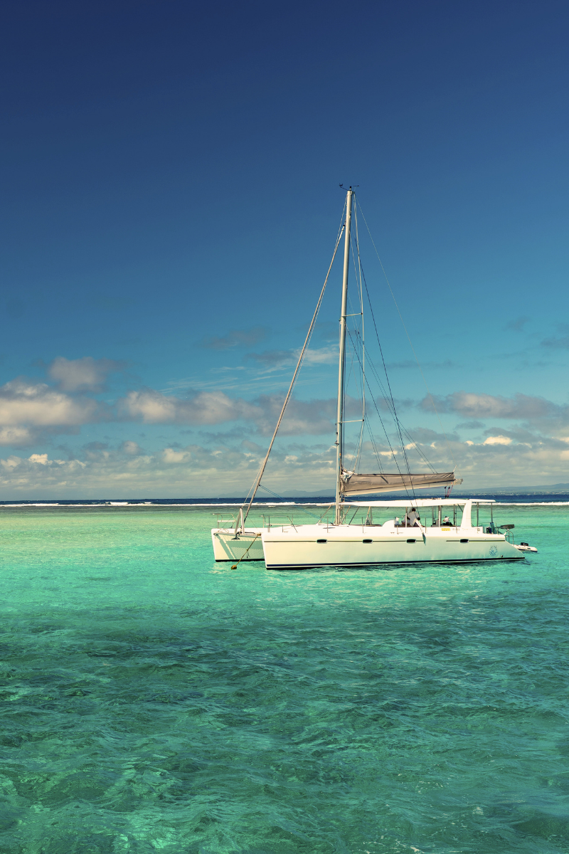 Excursion en catamaran, Maurice ©Shutterstock 