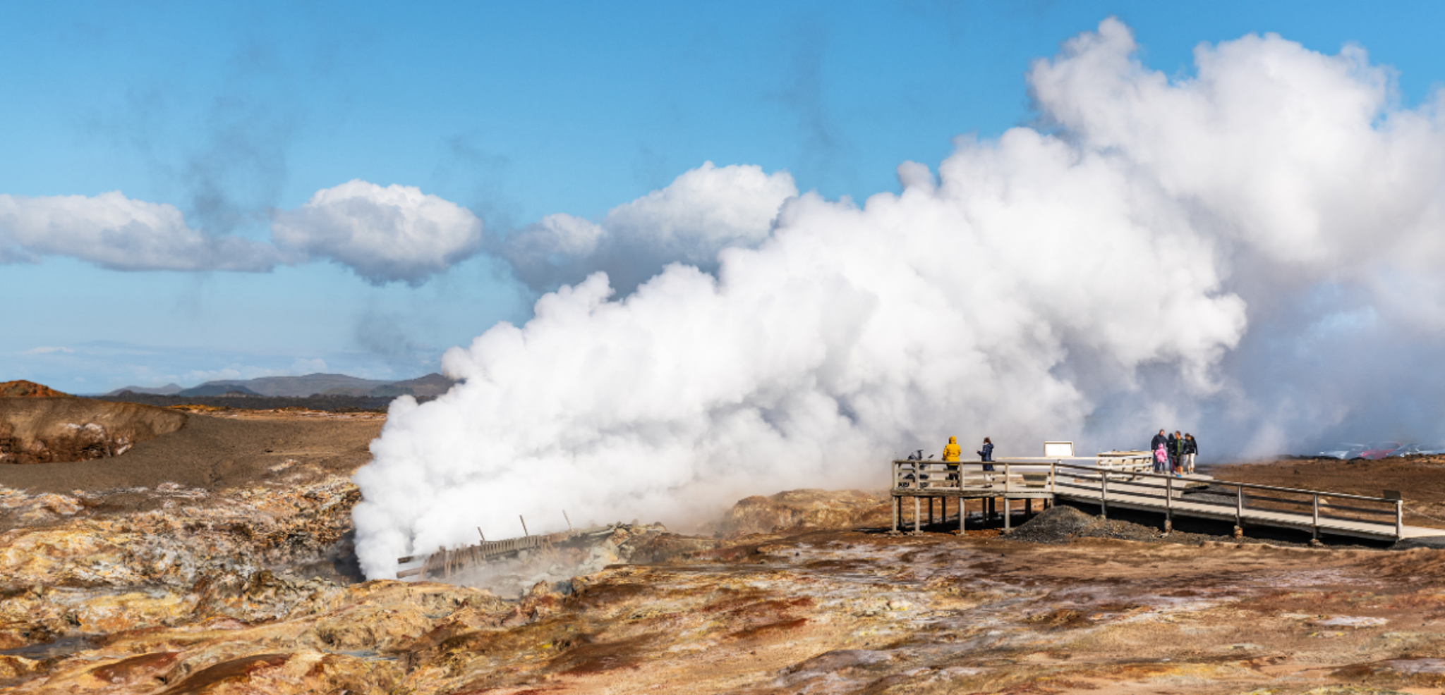 Fumerolles de Gunnuhver, Islande